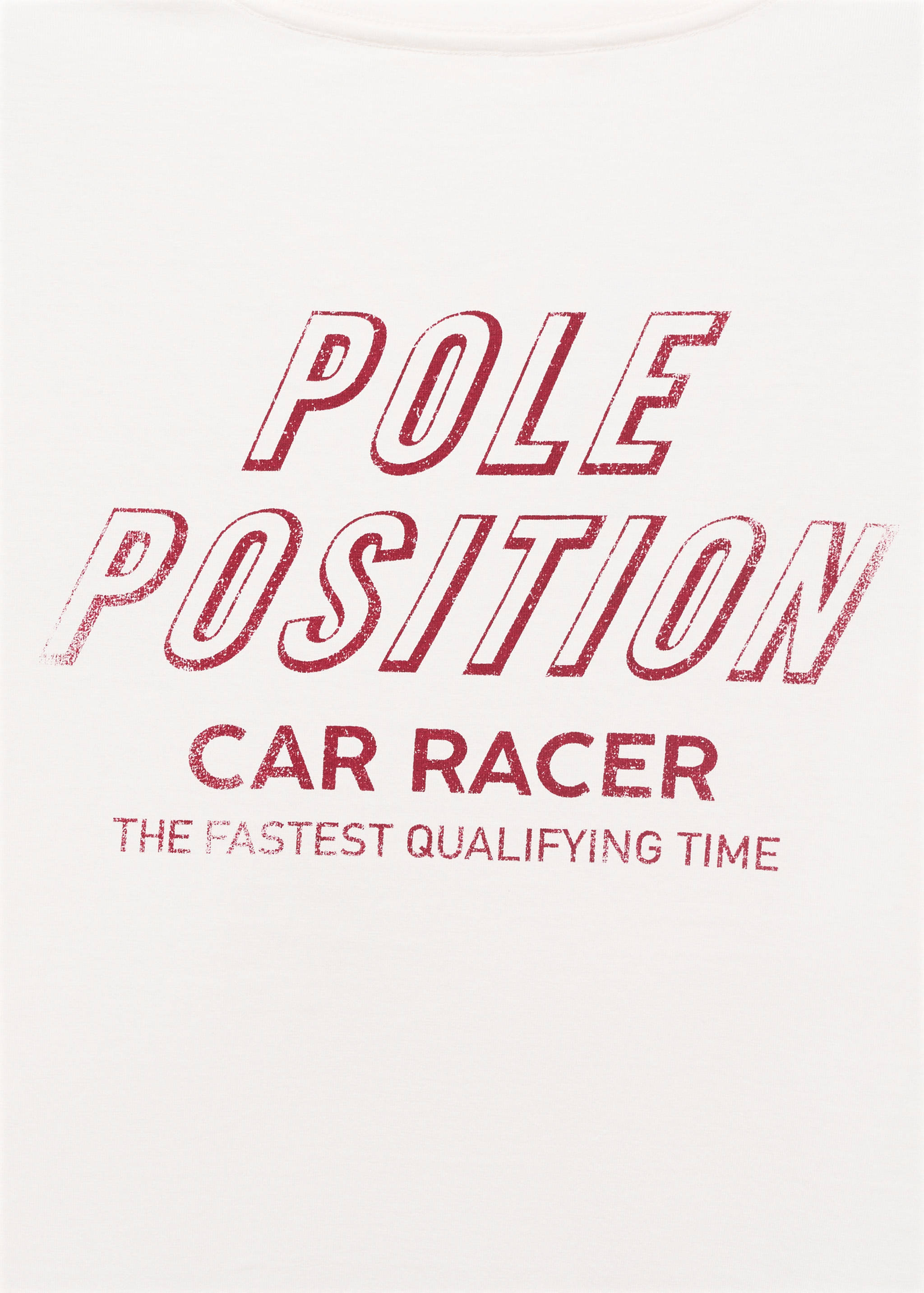 Хлопковая футболка с принтом - Деталь изделия 0