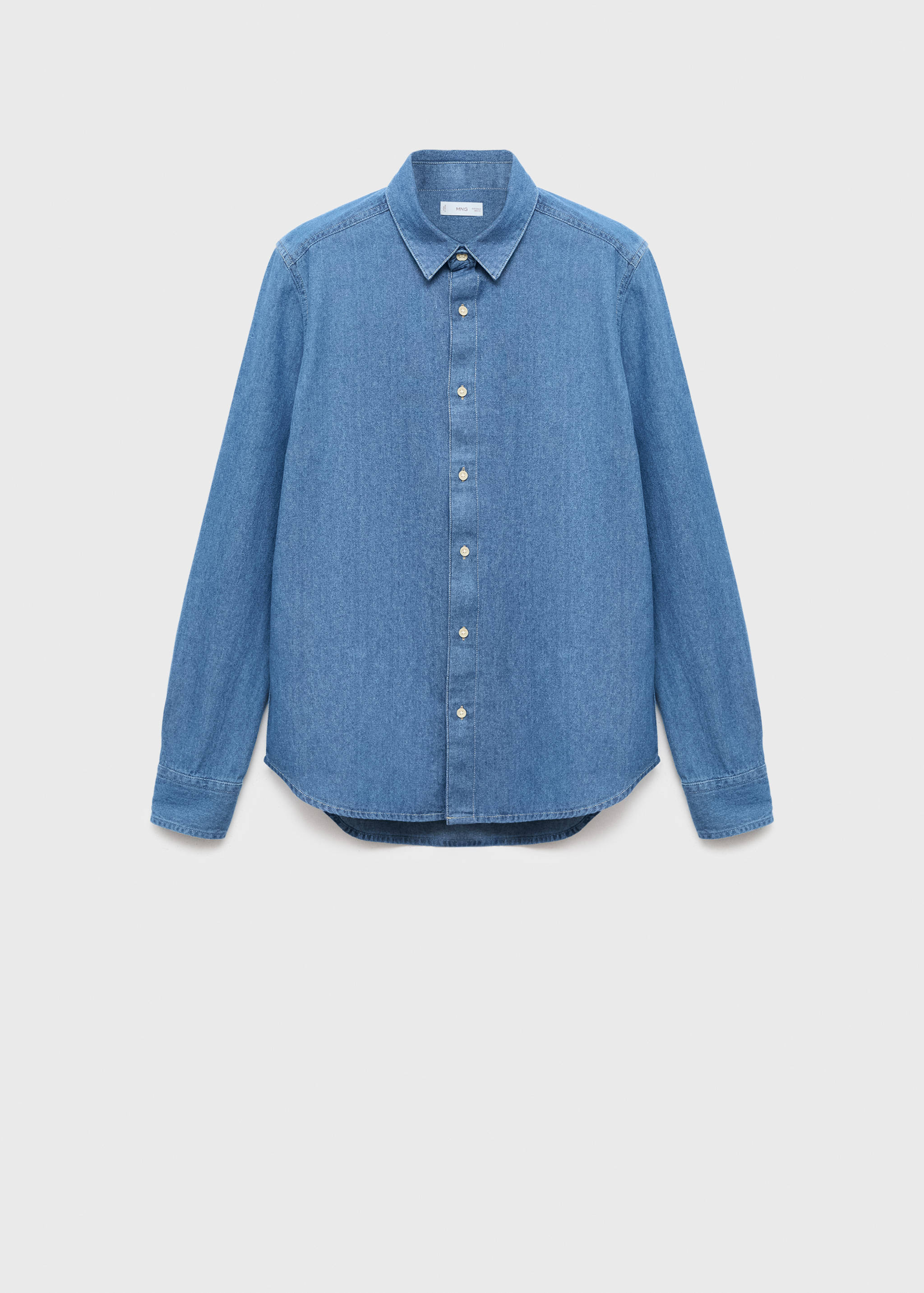 Cotton denim shirt - Article without model