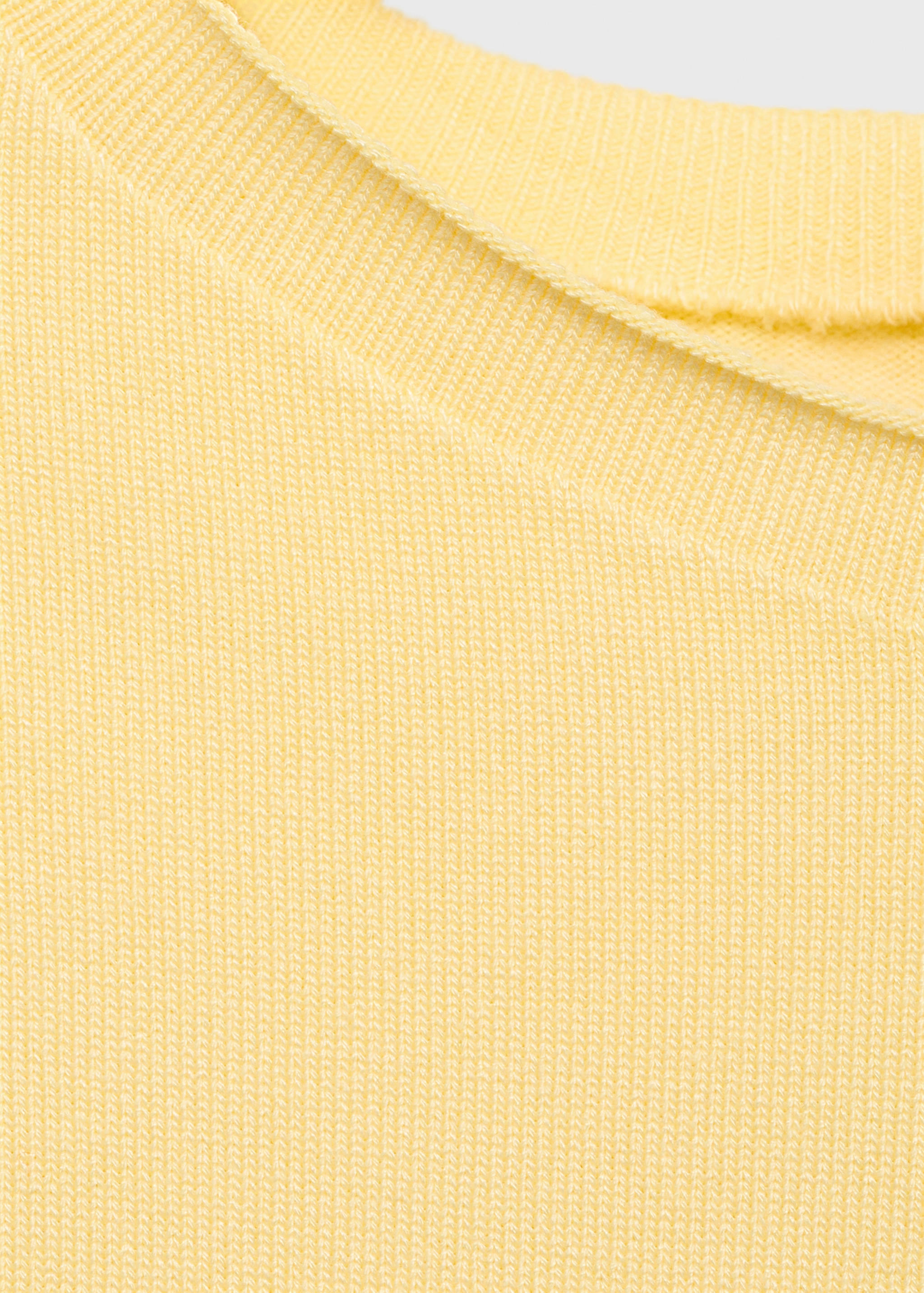 Short-sleeved fine-knit sweater - Details of the article 8