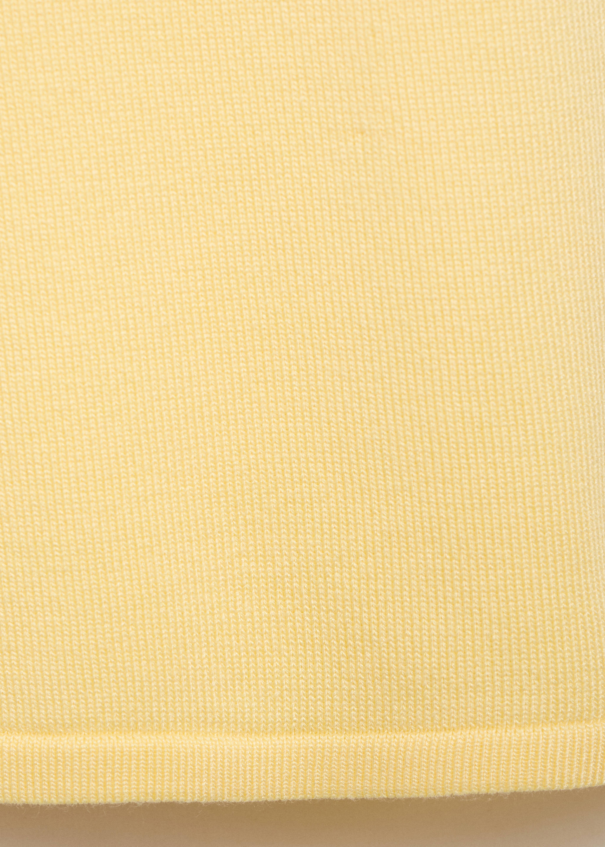 Short-sleeved fine-knit sweater - Details of the article 0