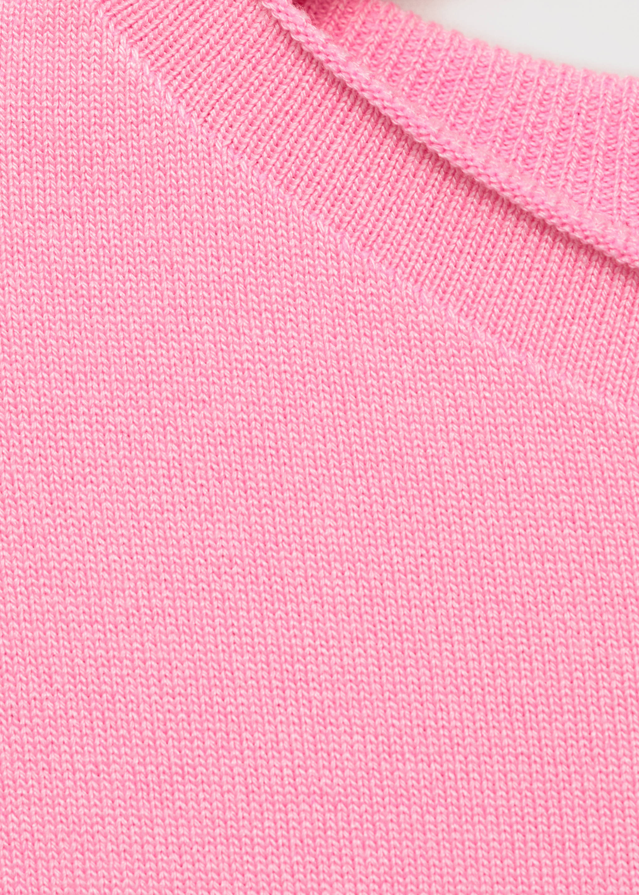 Short-sleeved fine-knit sweater - Details of the article 8