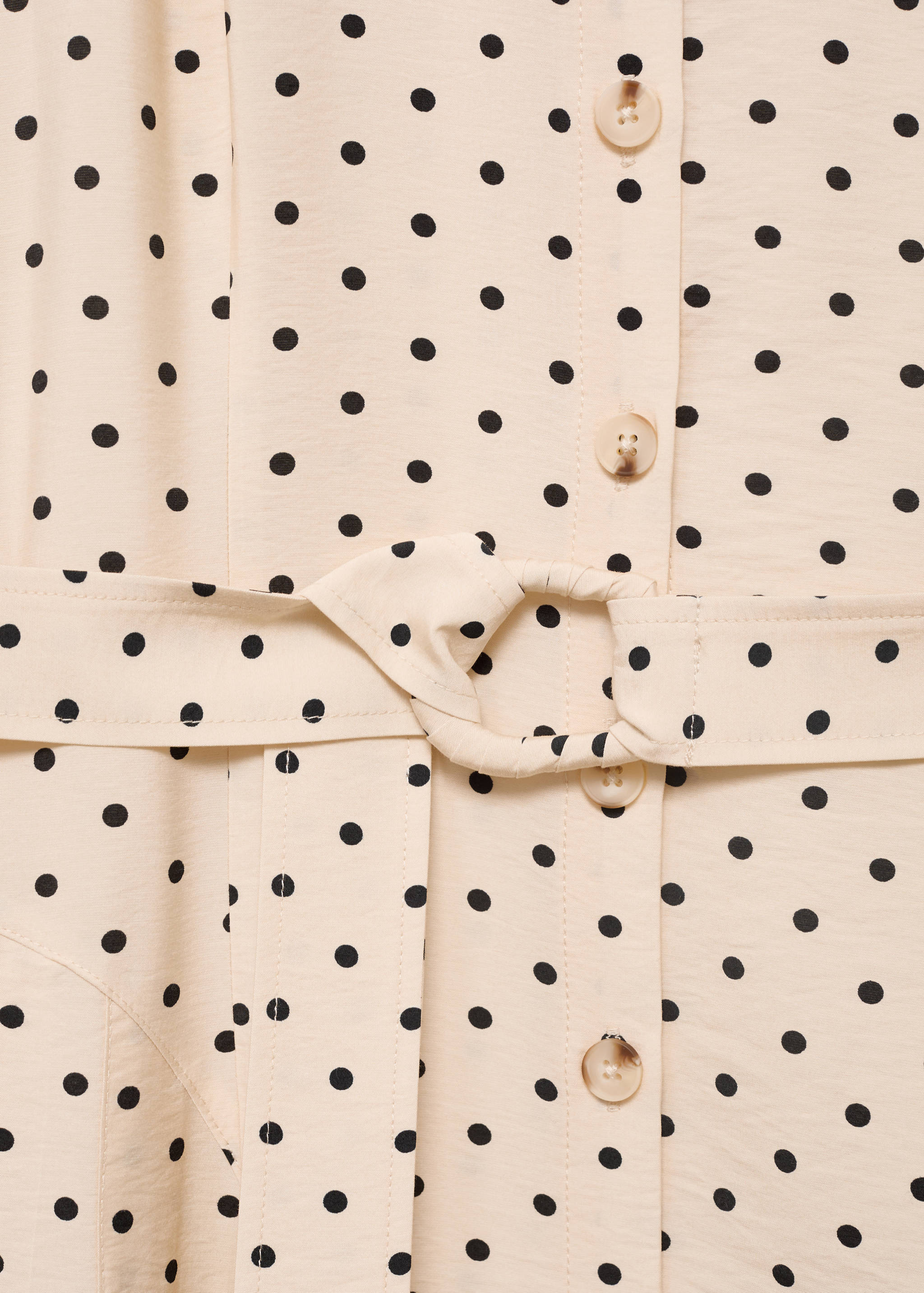 폴카 도트 셔츠 드레스 - 상품 내역: 0