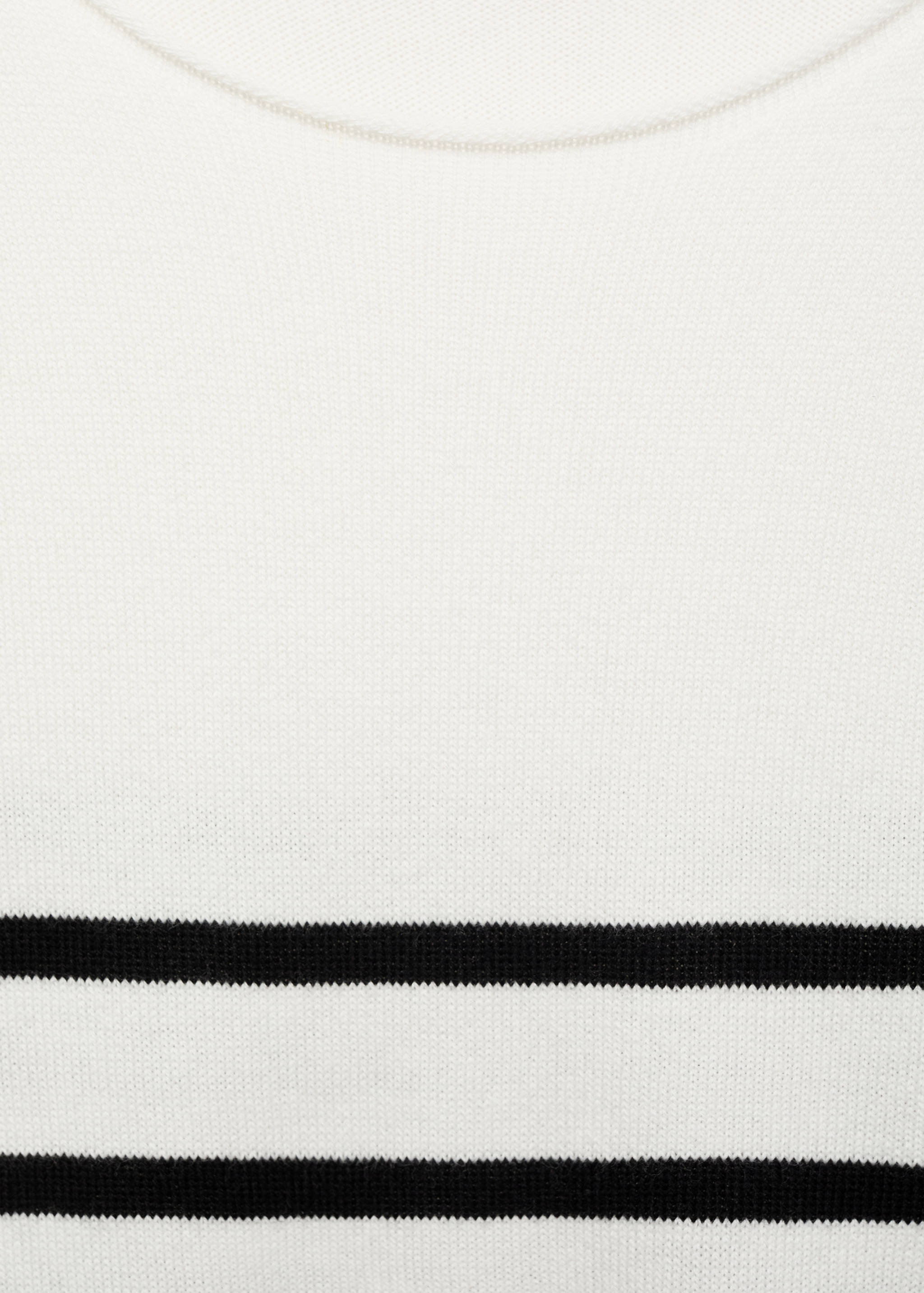 Knit striped sweater - Details of the article 8