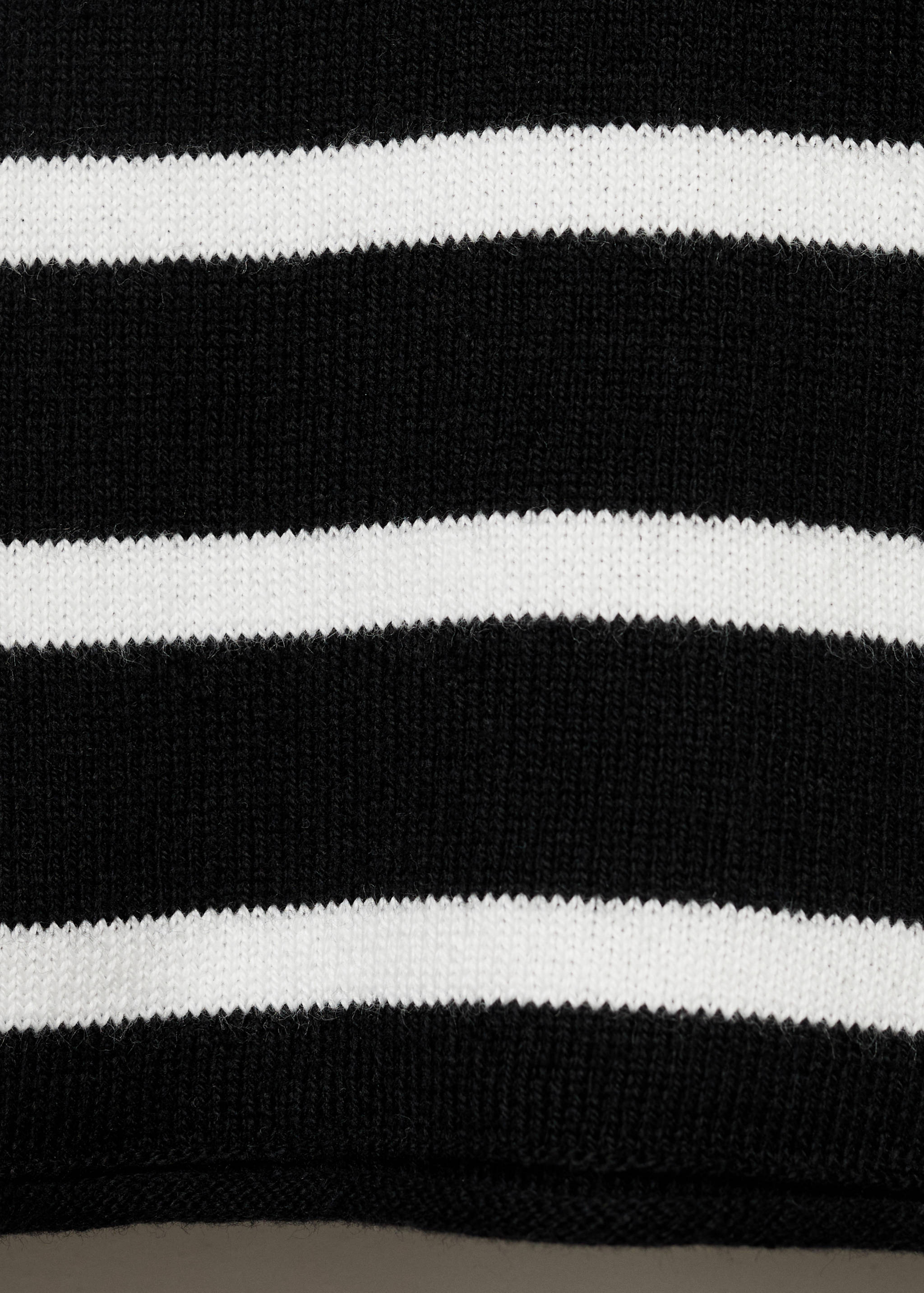 Knit striped sweater - Details of the article 0