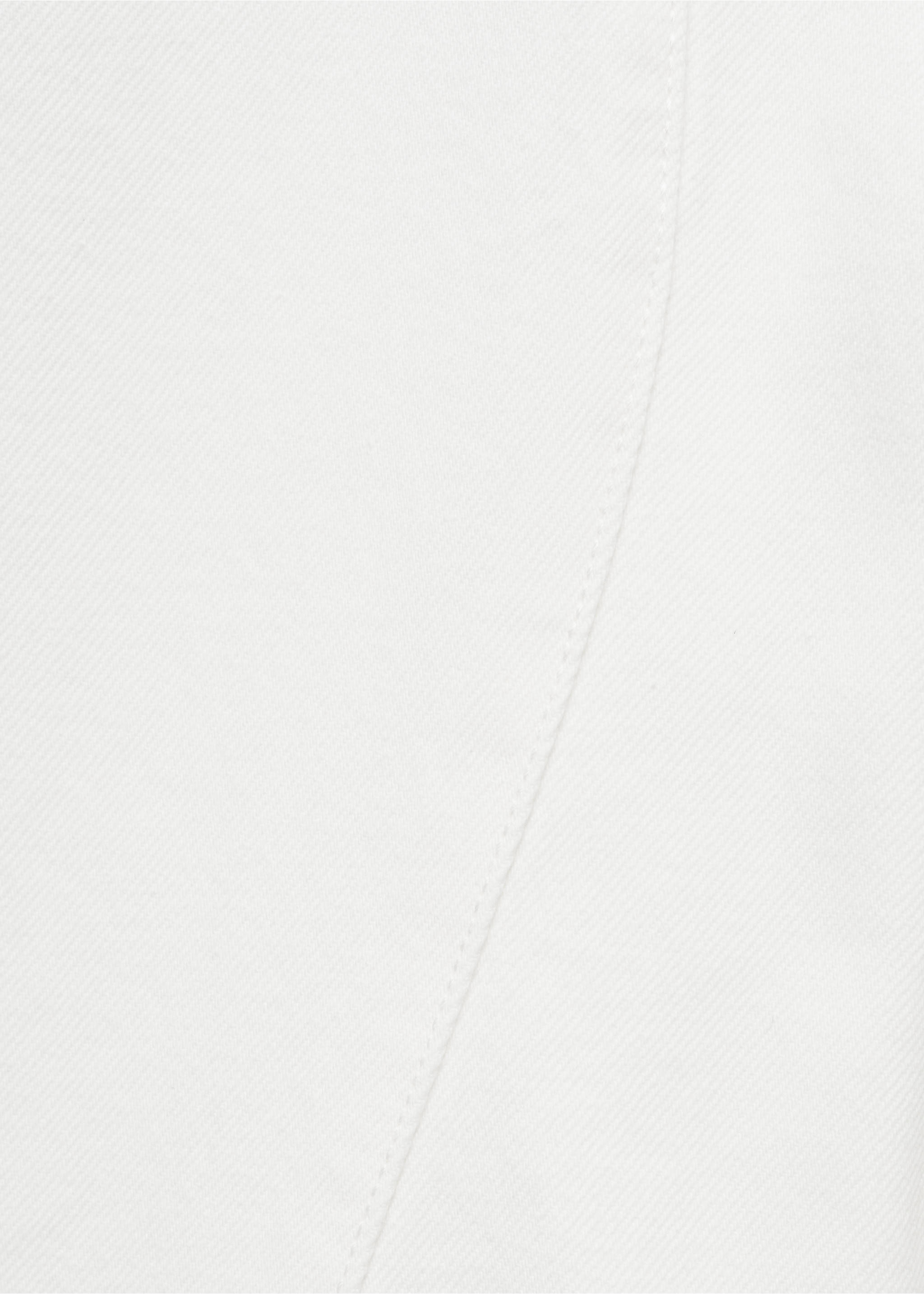 Jean wide leg détaille coutures - Détail de l'article 0, Blanc. Ref: 17033278-00.