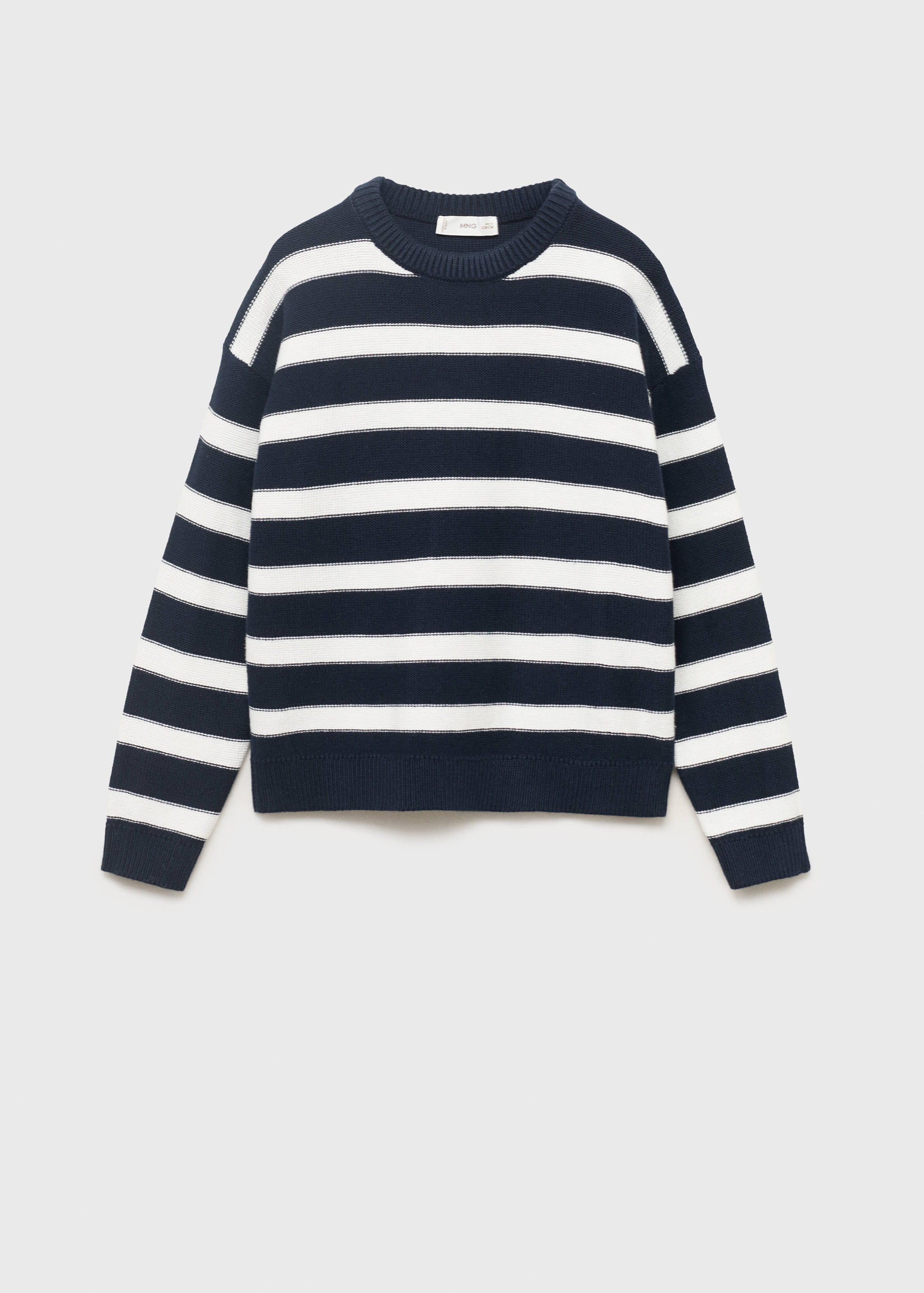 Knit striped sweater - Article without model