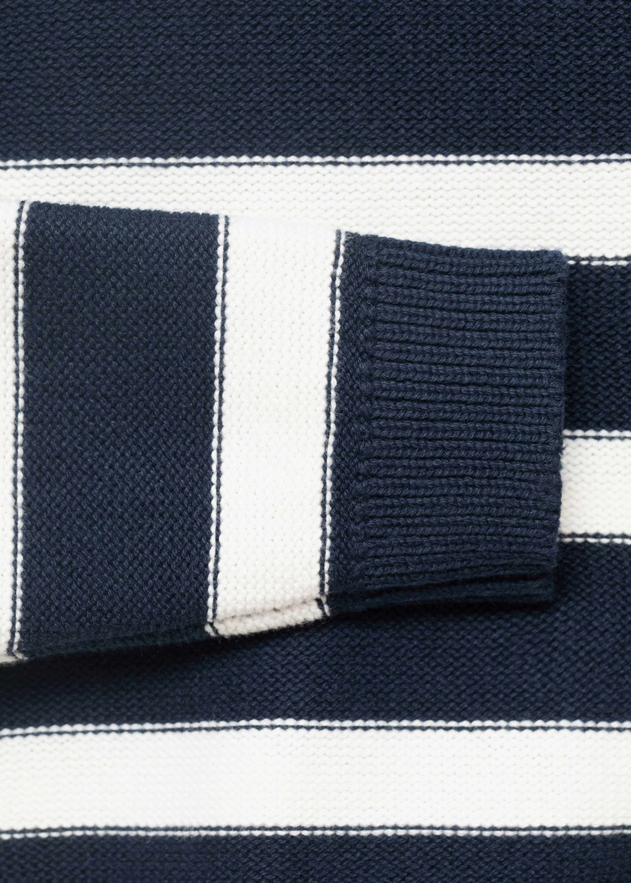 Knit striped sweater - Details of the article 8