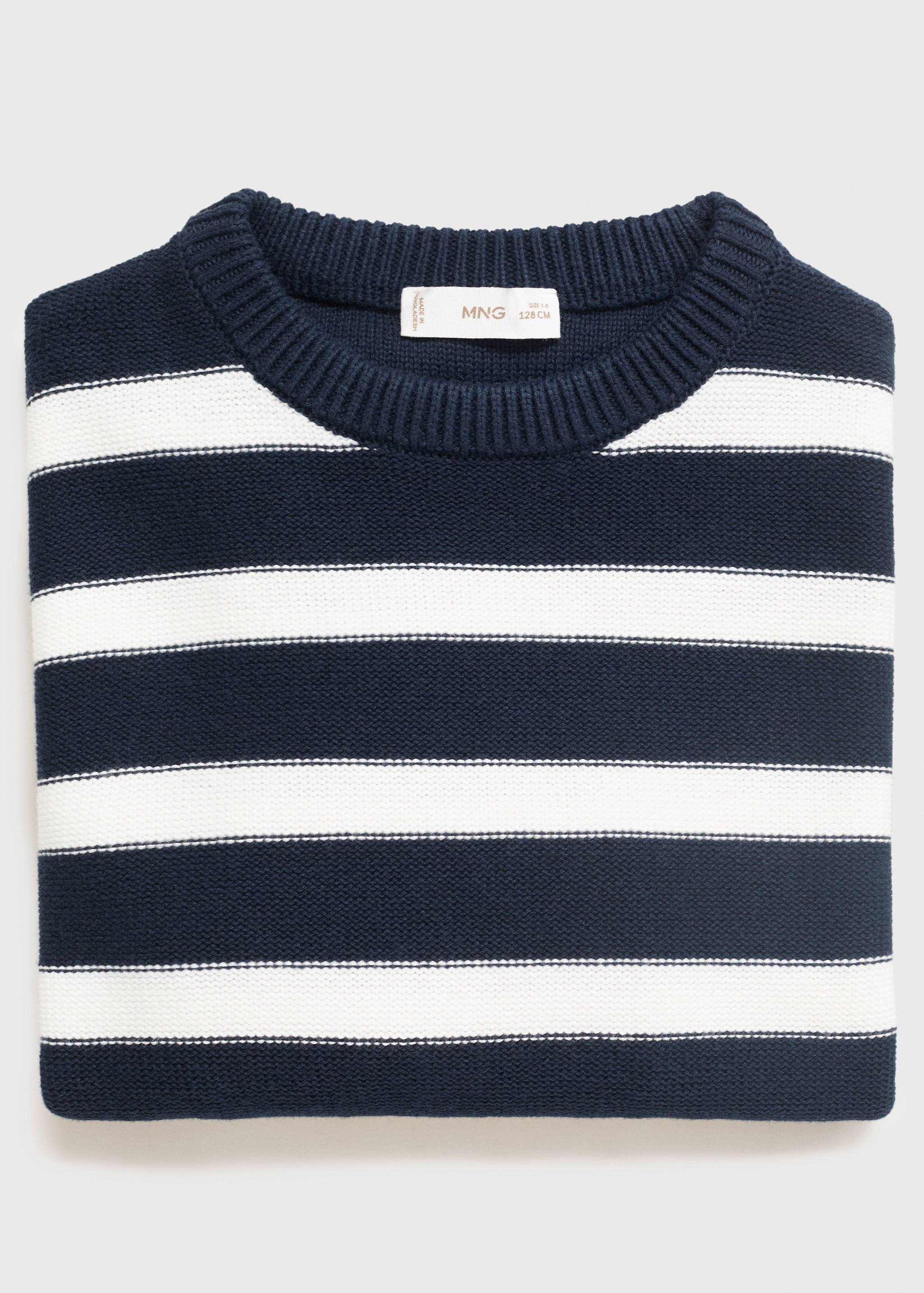 Knit striped sweater - Details of the article 0