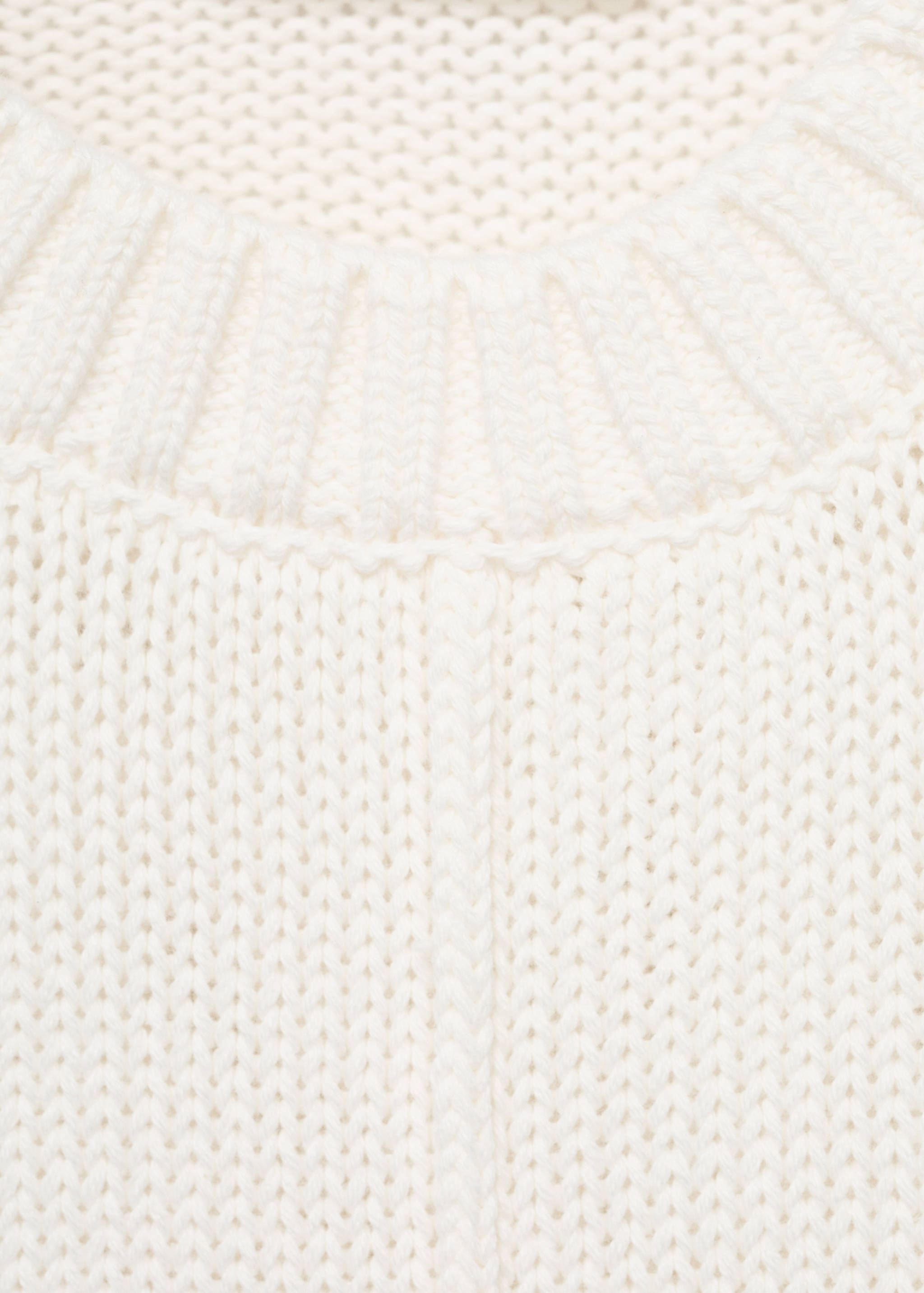 Long-sleeve knitted sweater - Details of the article 8