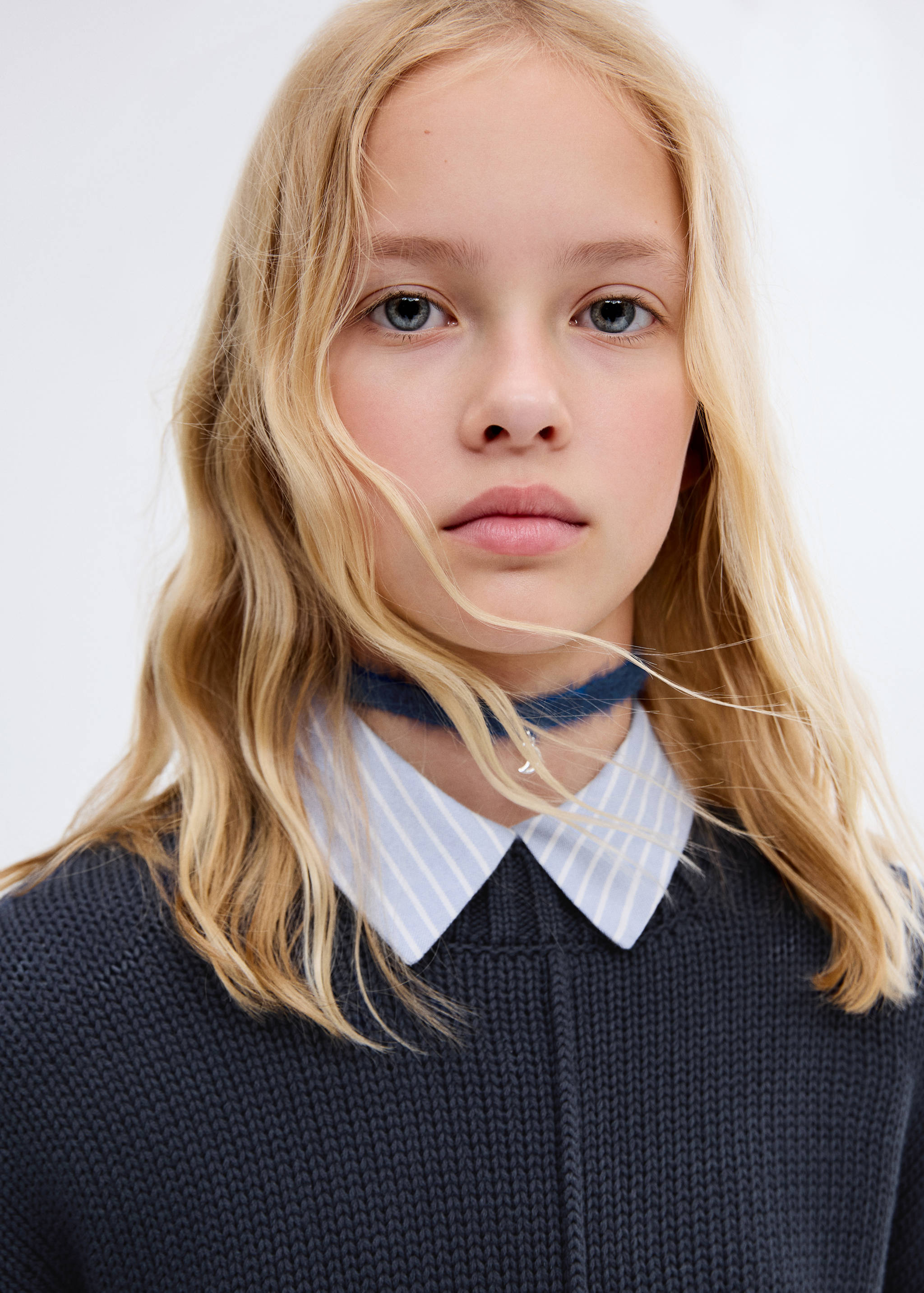 Long-sleeve knitted sweater - Details of the article 1