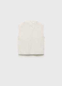 Knitted cotton gilet — Off White 5