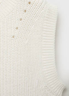 Knitted cotton gilet — Off White 9