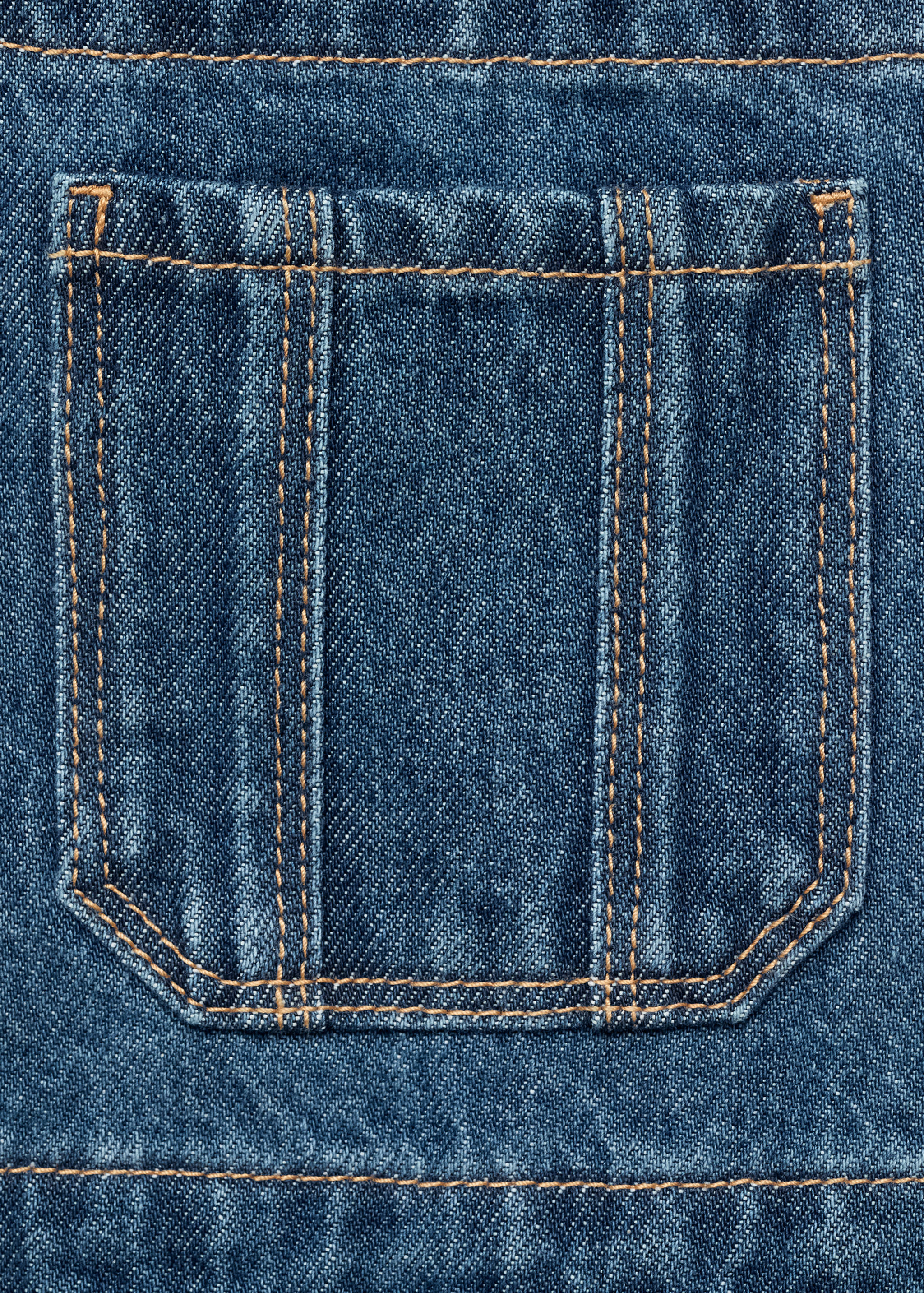 Denim-Latzhose aus Baumwolle - Detail des Artikels 8