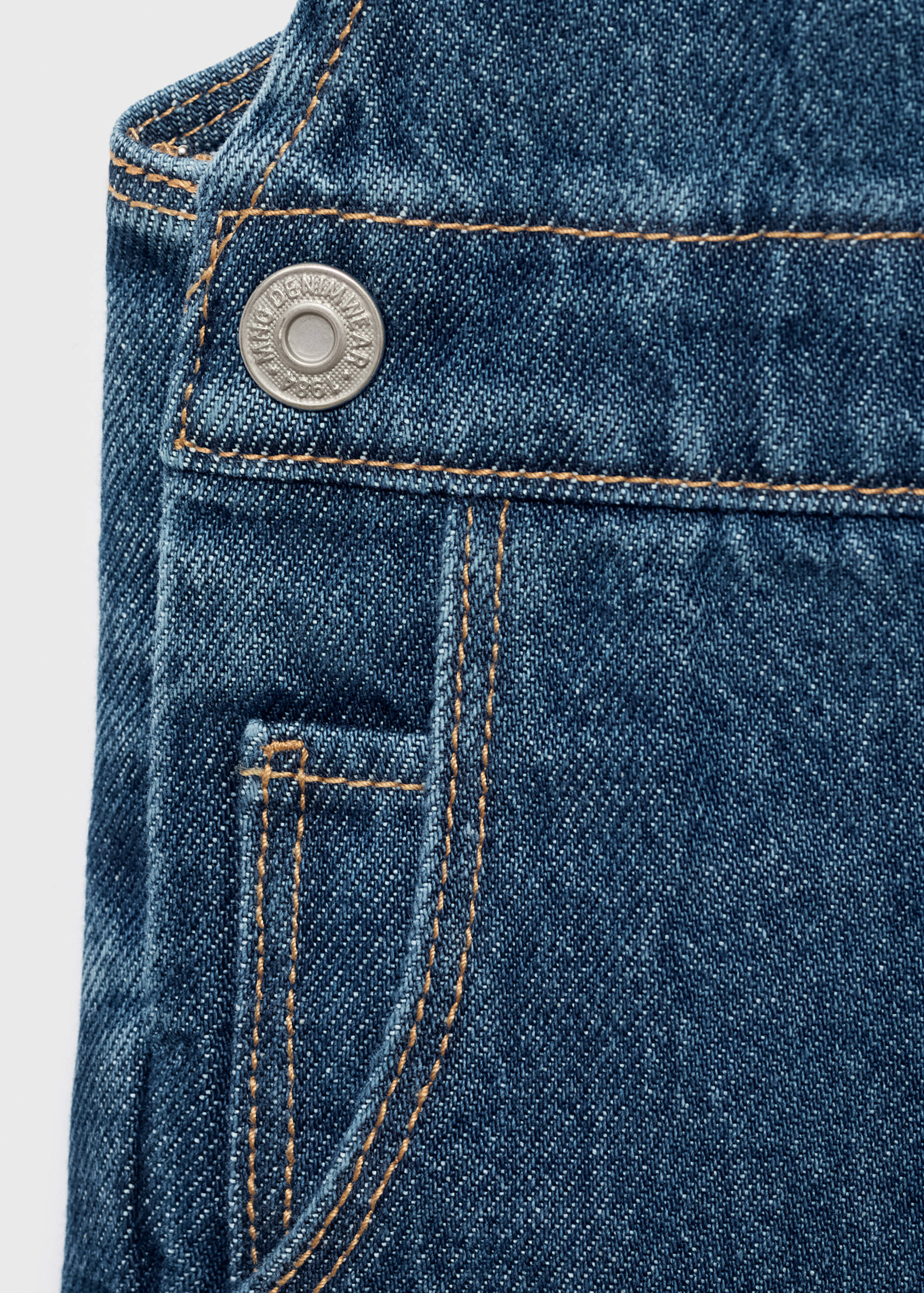 Denim-Latzhose aus Baumwolle - Detail des Artikels 0