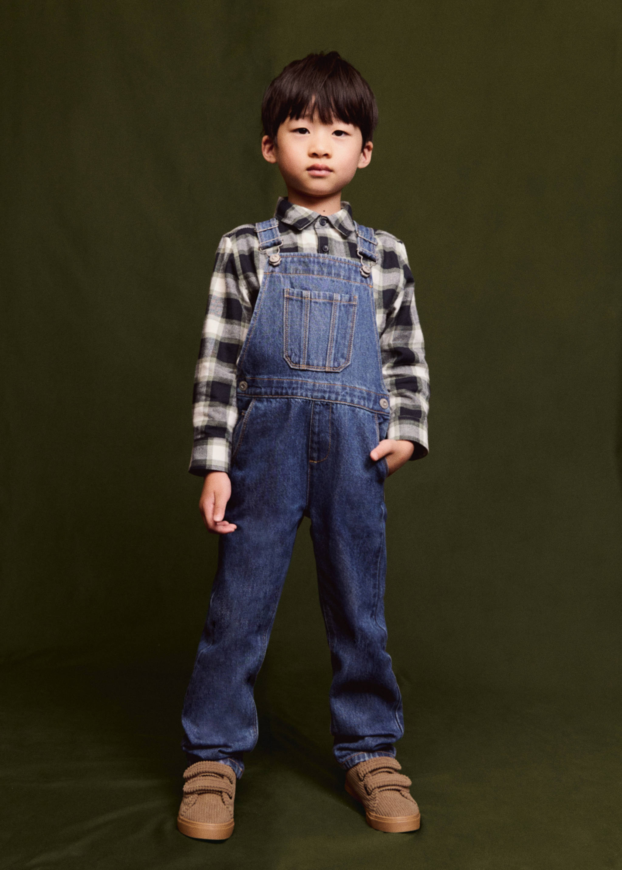 Denim-Latzhose aus Baumwolle - Detail des Artikels 5