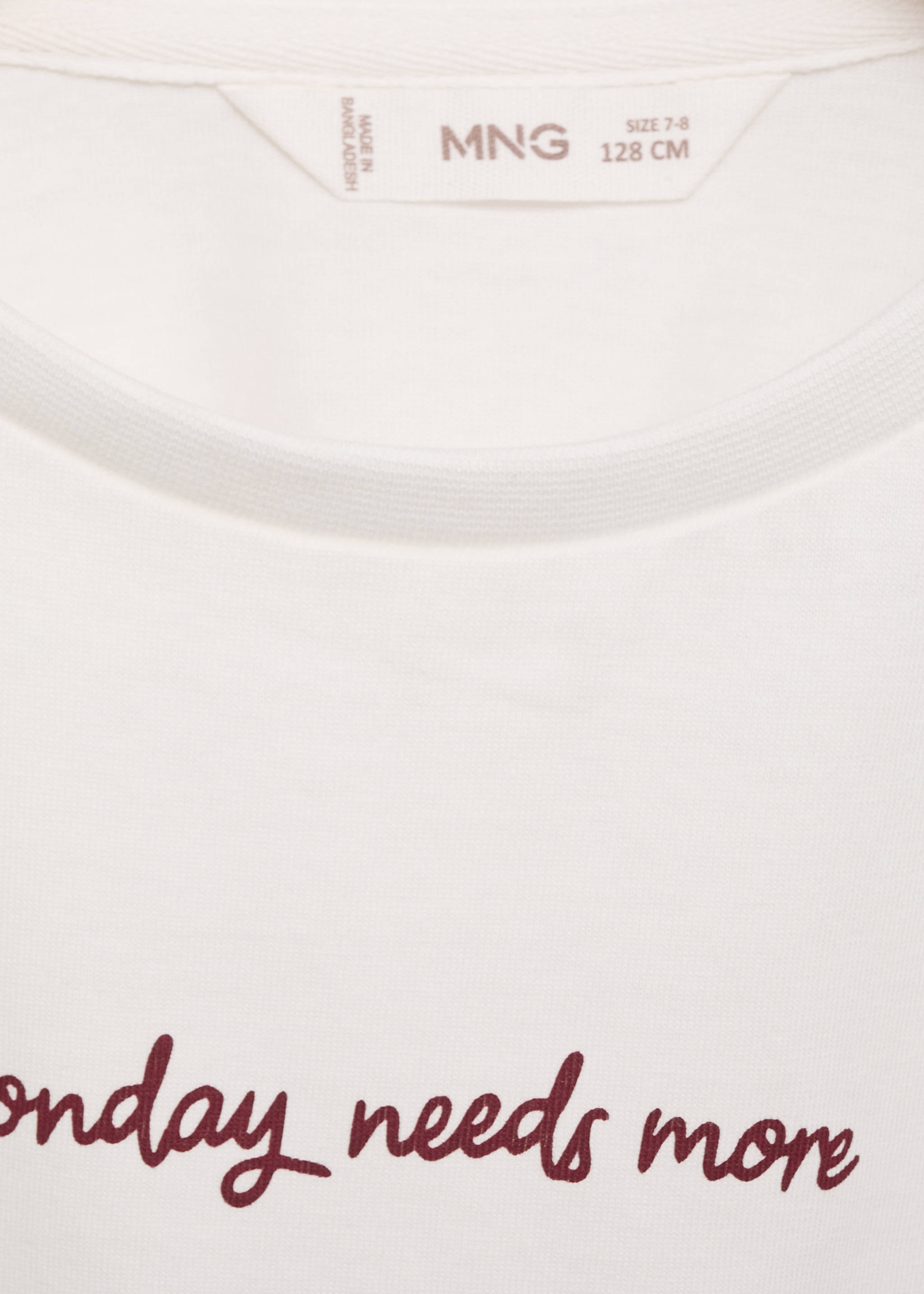 Kurzärmliges Print-T-Shirt - Detail des Artikels 8