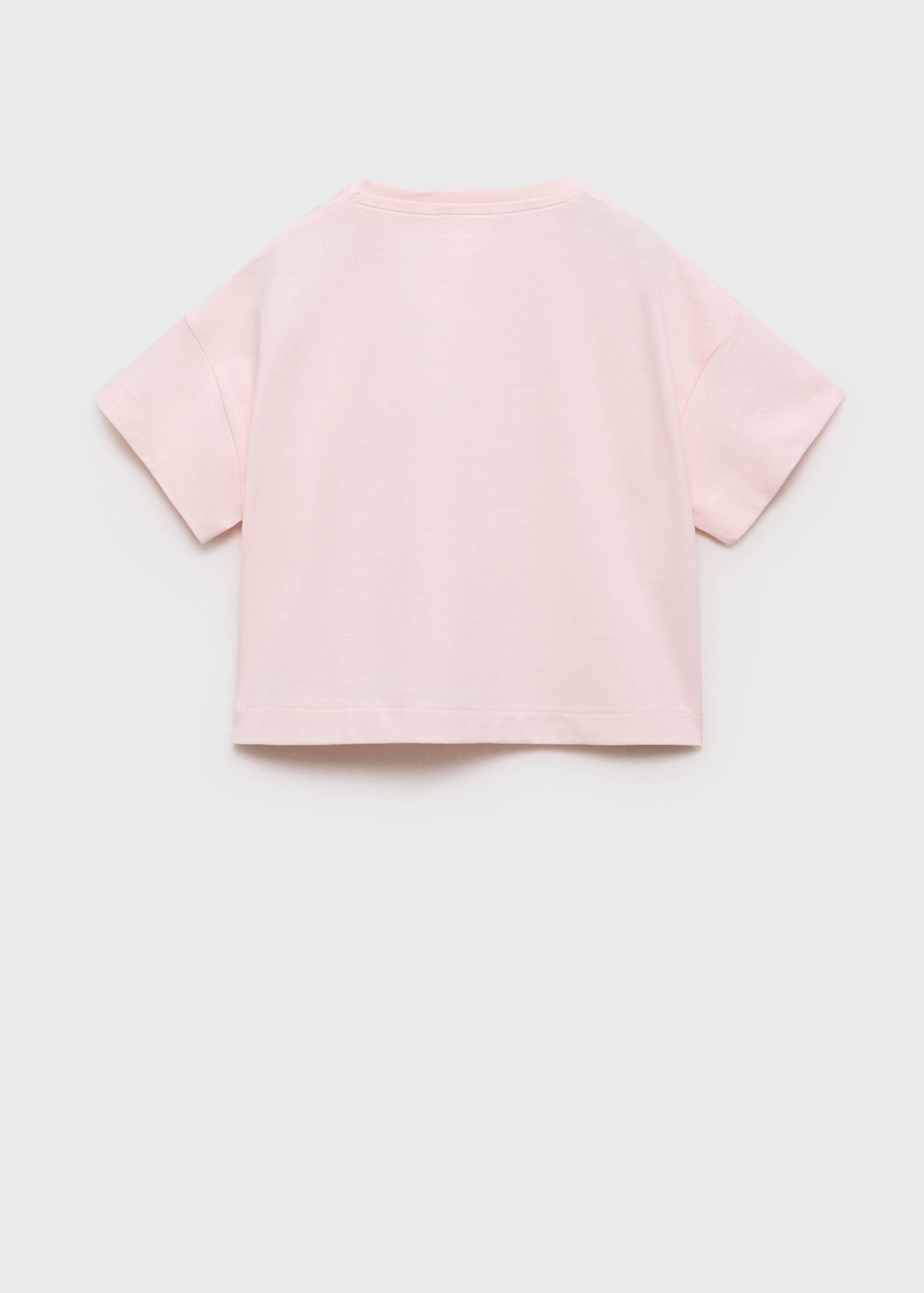 Kurzärmliges Print-T-Shirt - Rückseite des Artikels