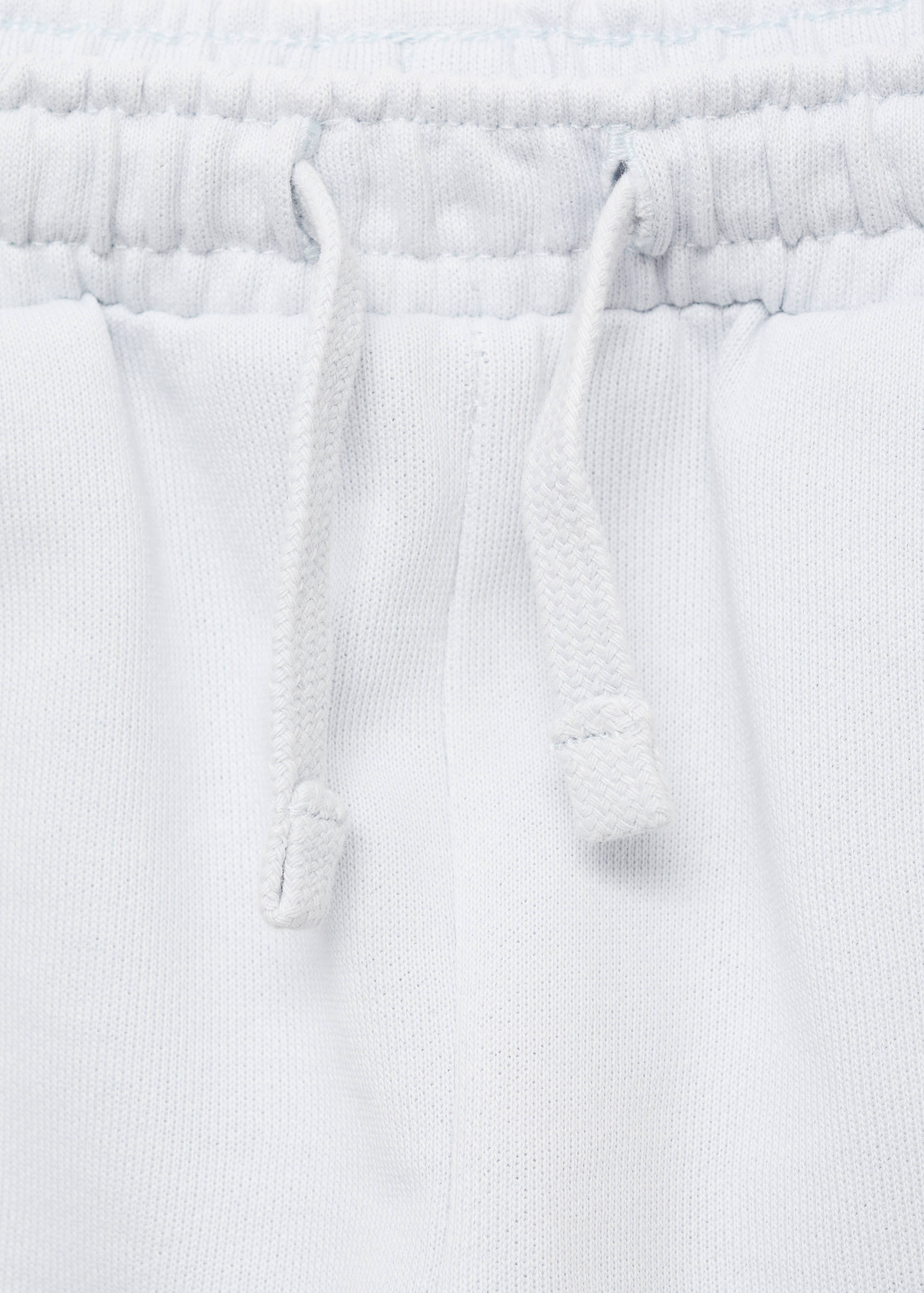 Cotton drawstring joggers - Details of the article 8