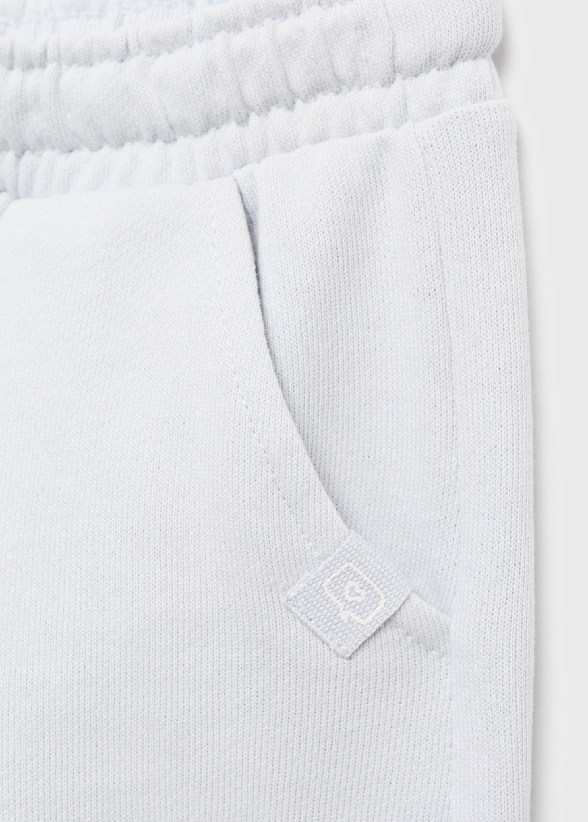 Cotton drawstring joggers - Details of the article 0