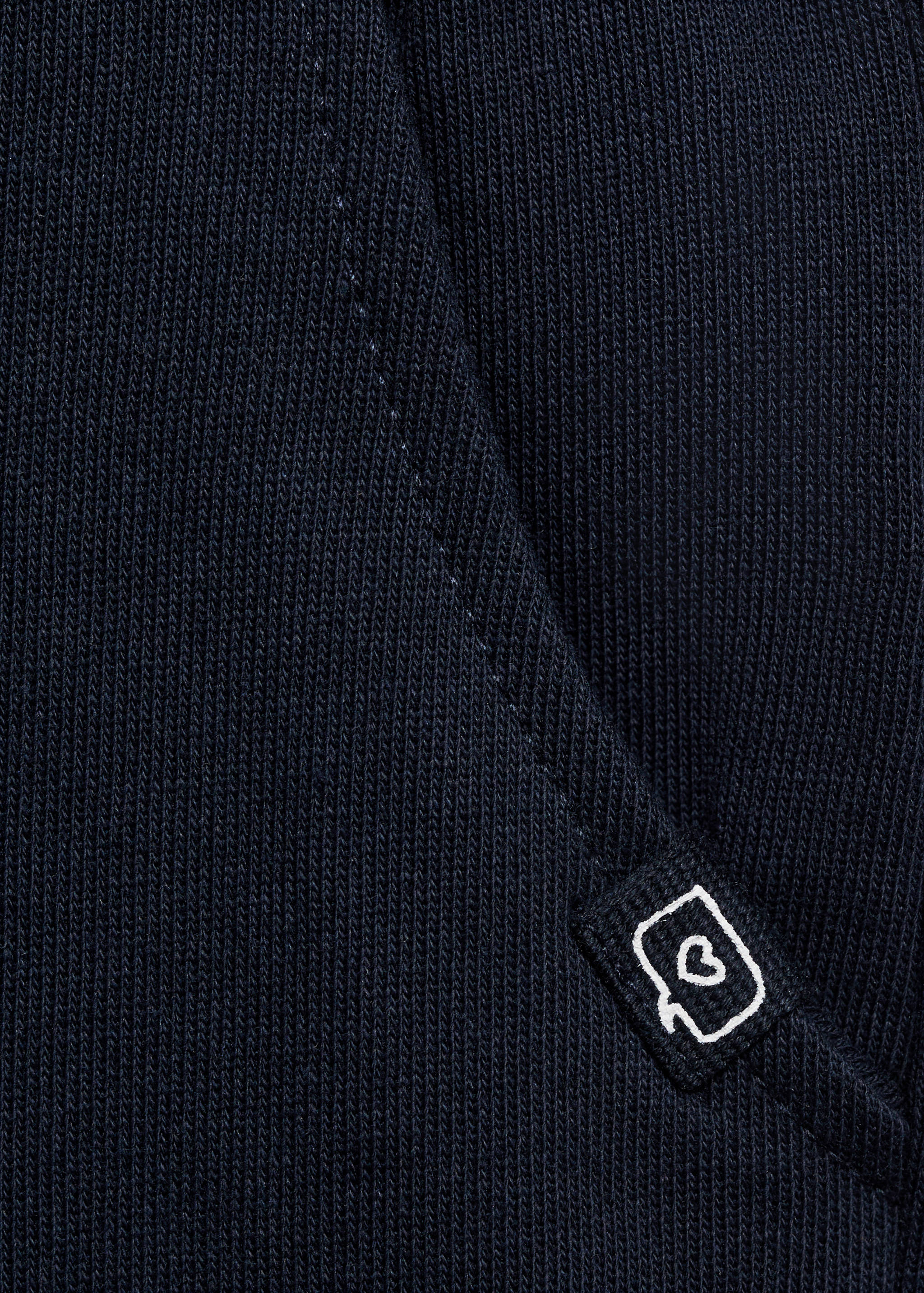 Cotton drawstring joggers - Details of the article 8