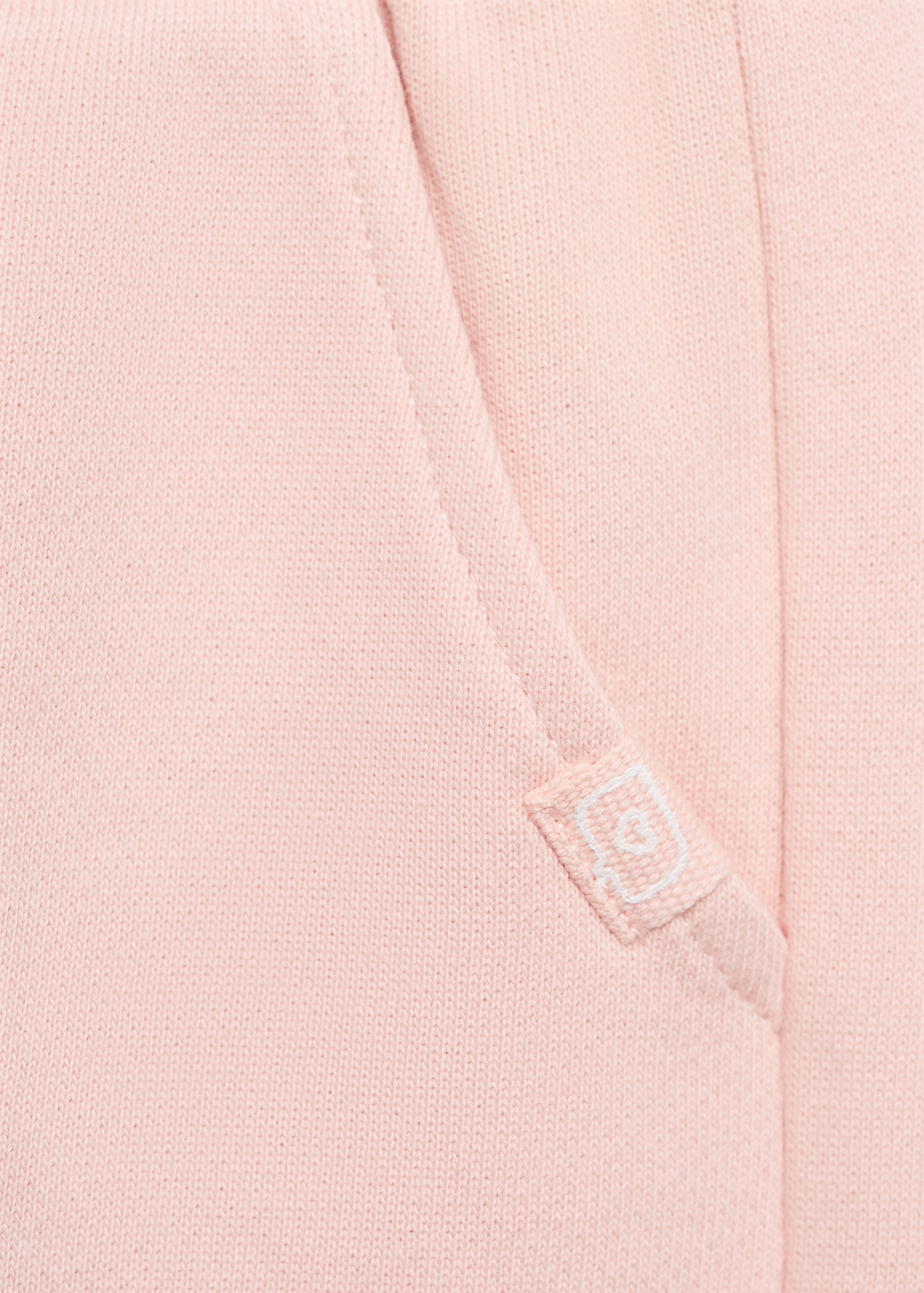 Cotton drawstring joggers - Details of the article 0