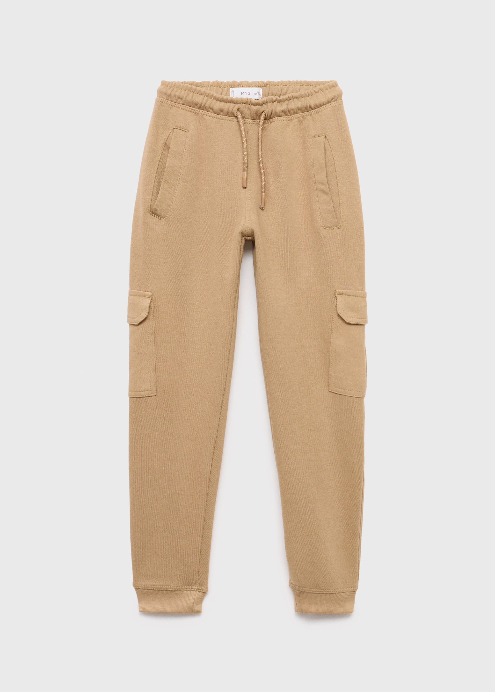 Cargo joggers with drawstring - Article without model