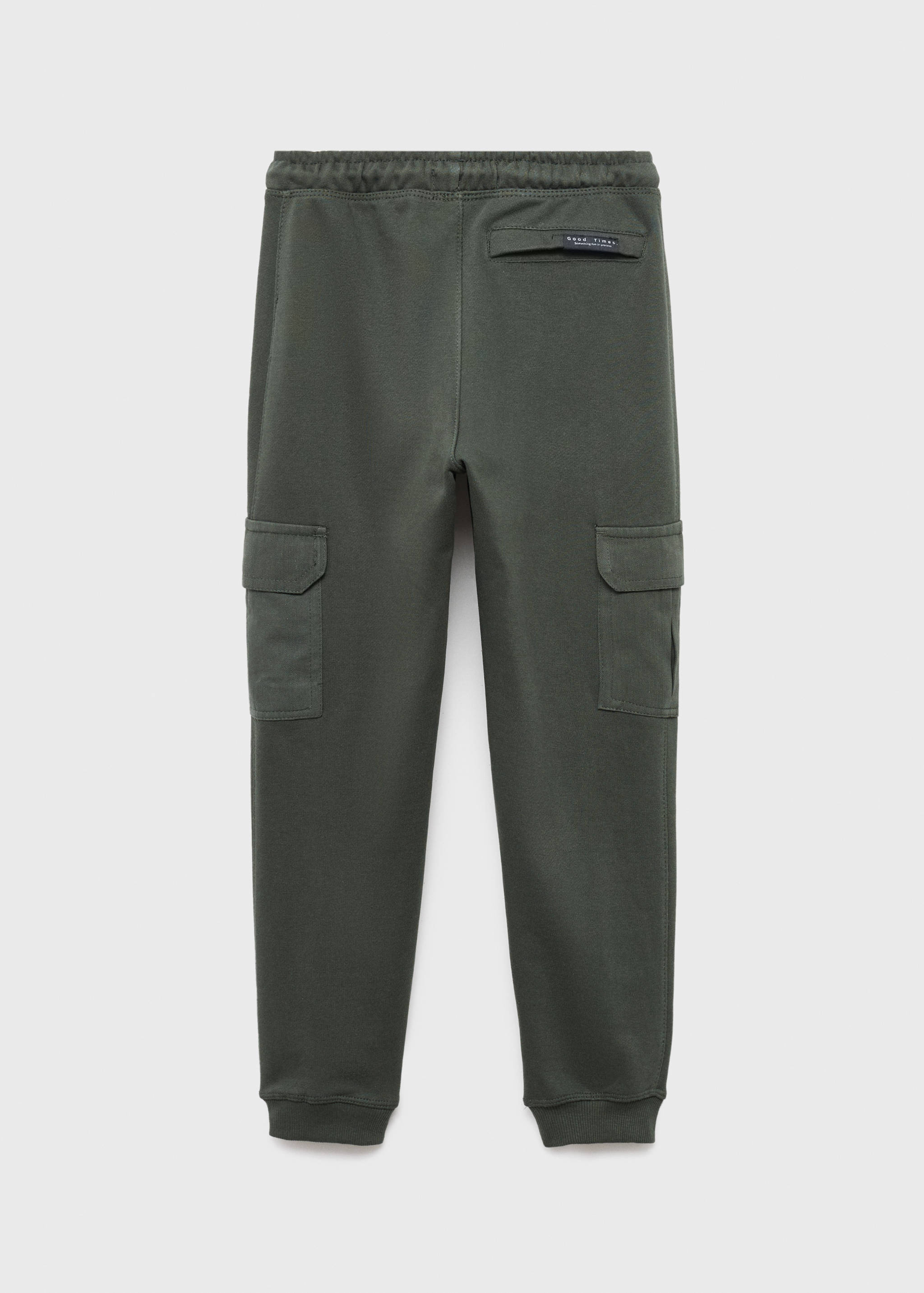 Cargo-Jogger mit Kordelzug - Rückseite des Artikels