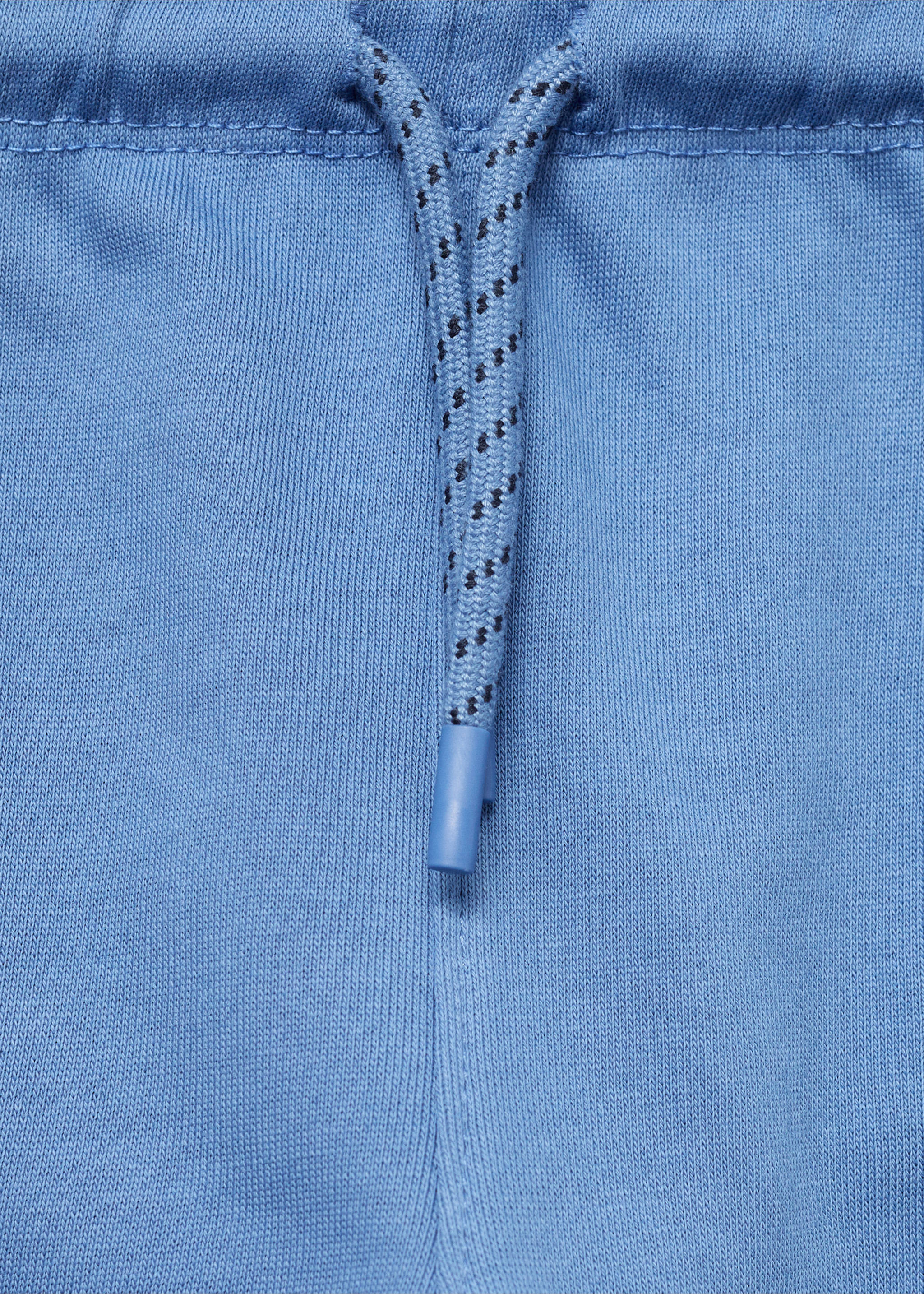 Pantalón jogger algodón - Detalle del artículo 0, Azul eléctrico. Ref: 17033289-00.