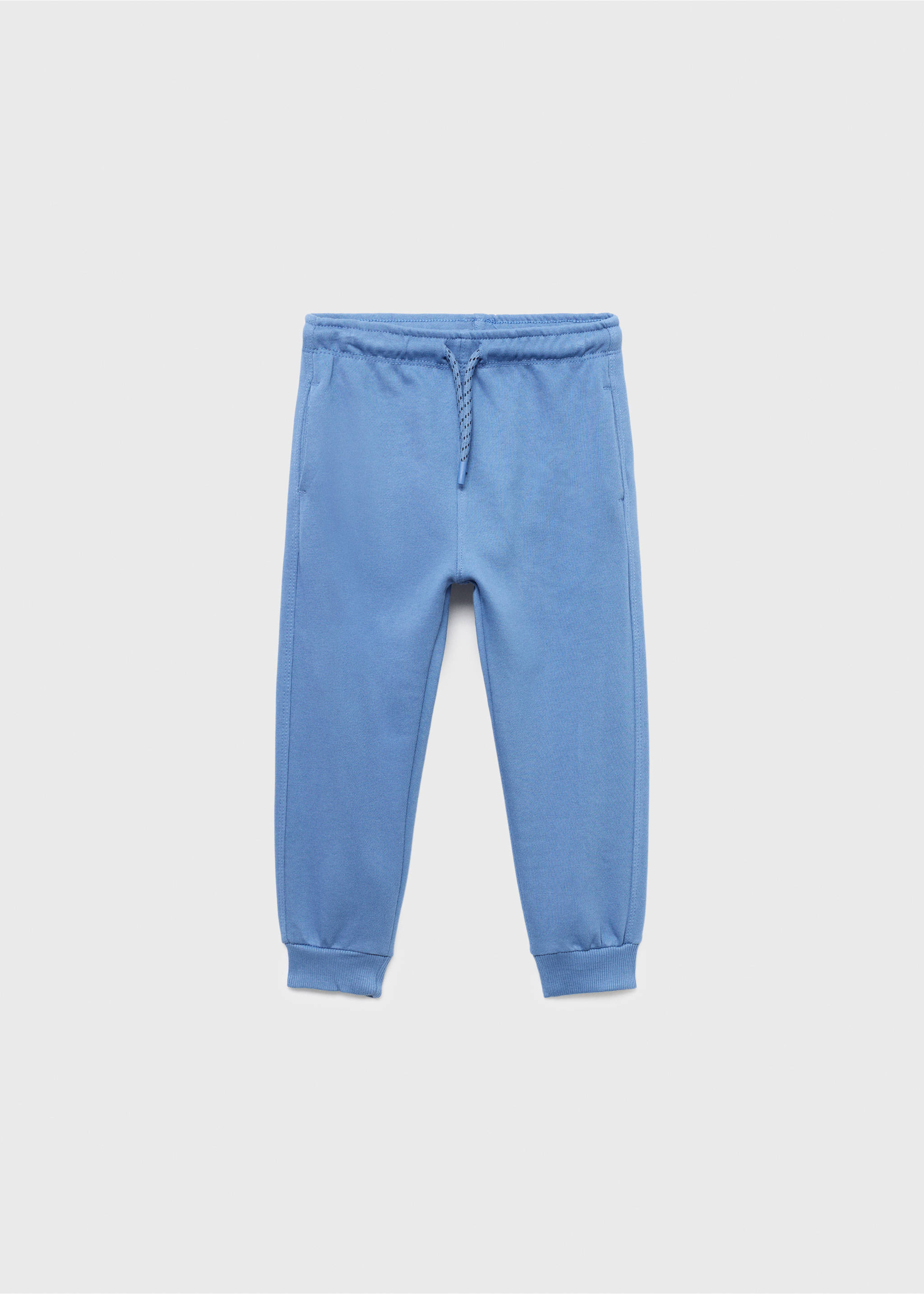 Pantalon jogger coton - Article sans modèle, Bleu électrique. Ref: 17033289-00.
