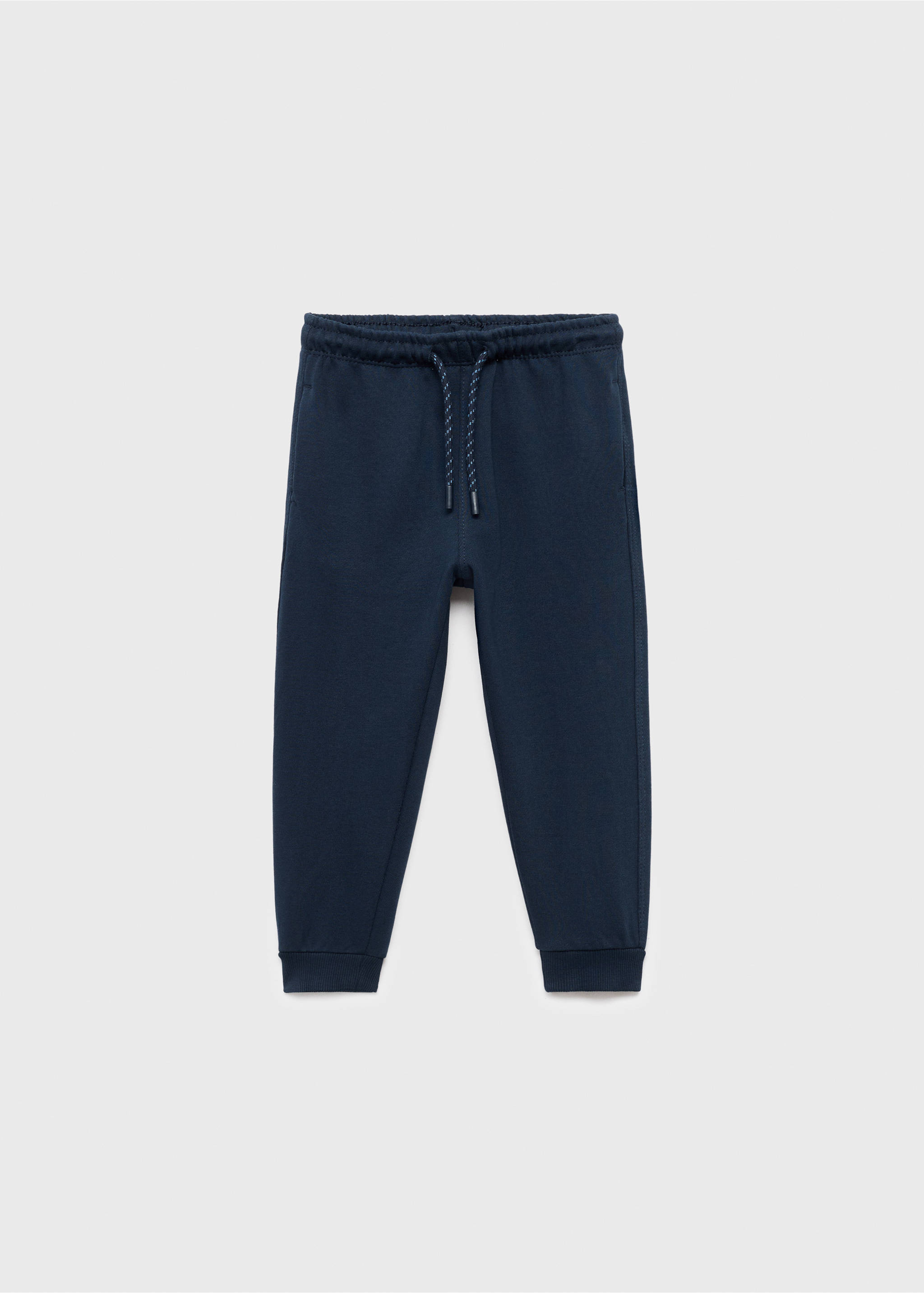 Pantalon jogger coton - Article sans modèle, Bleu marine. Ref: 17033289-00.