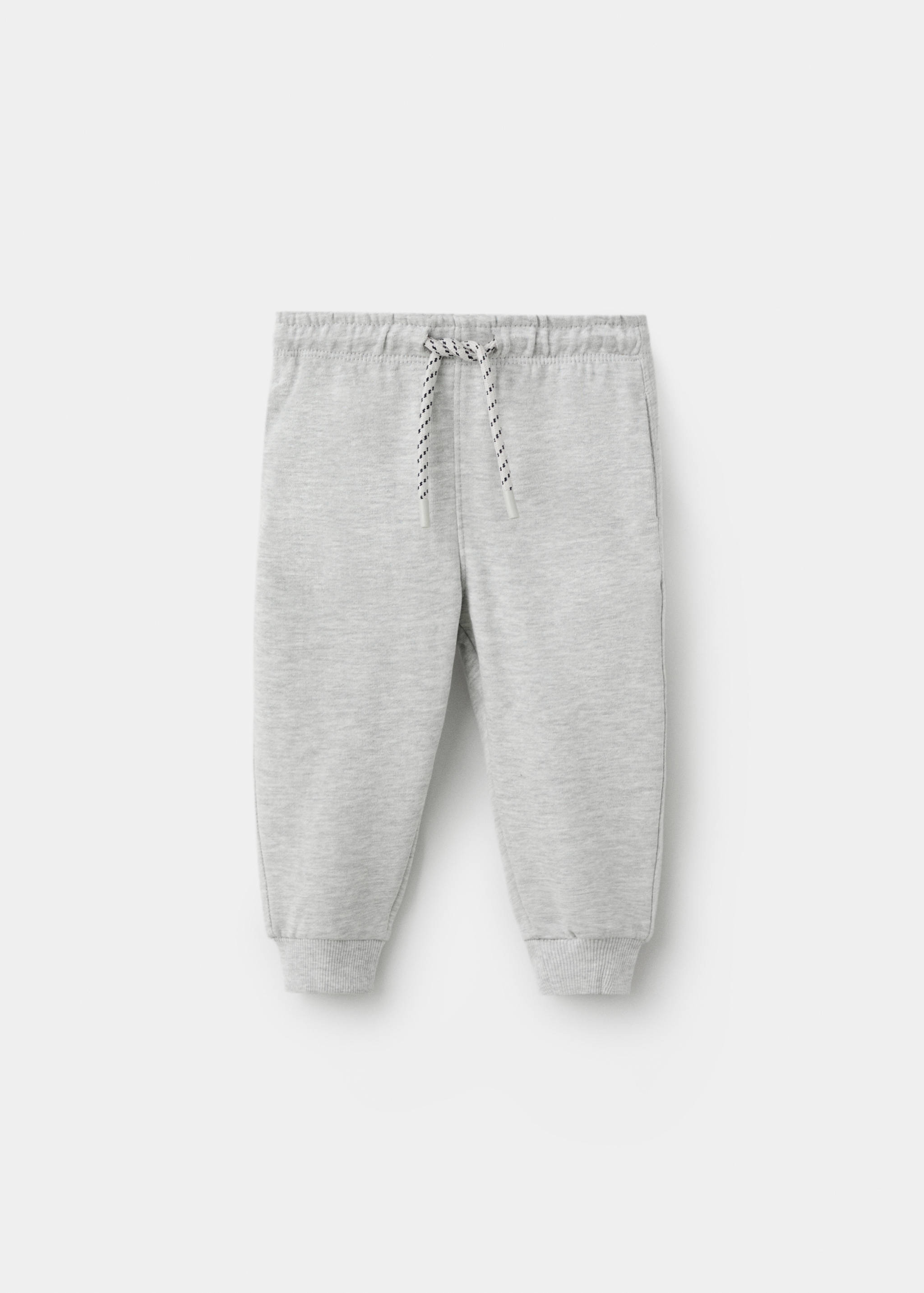 Cotton jogger-style trousers - Article without model