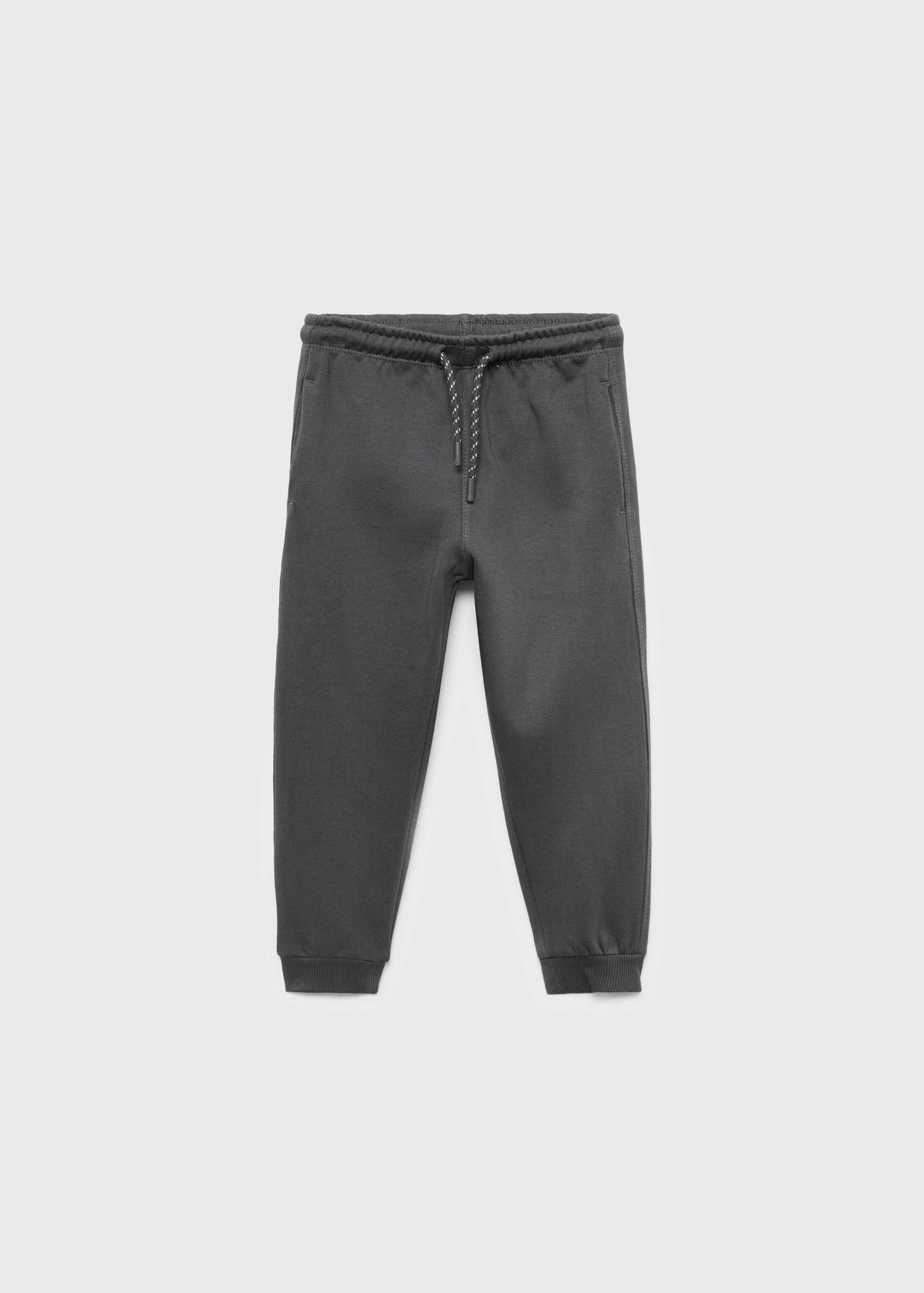 Cotton jogger-style trousers - Article without model