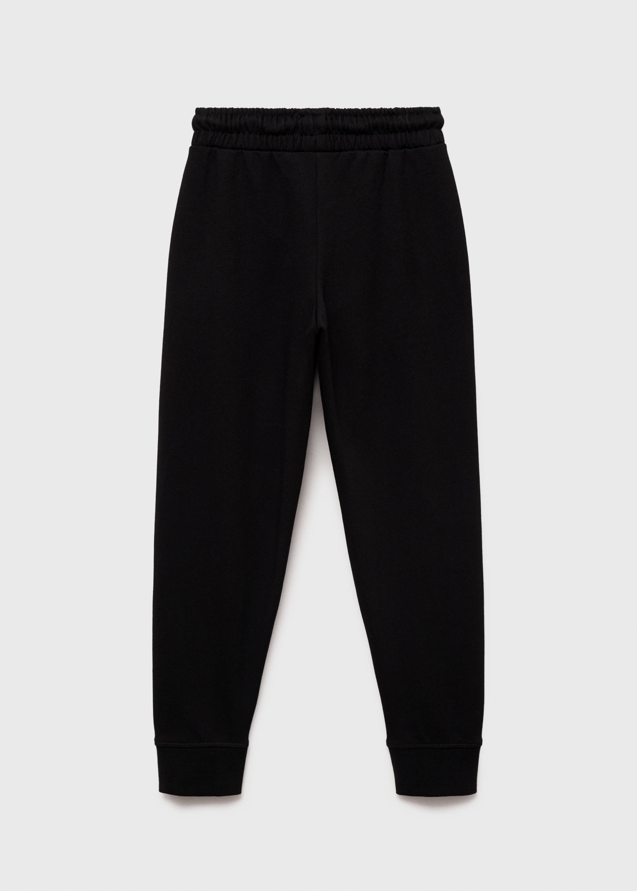 Spodnie joggersy ze sznurkiem - Tylna strona artykułu