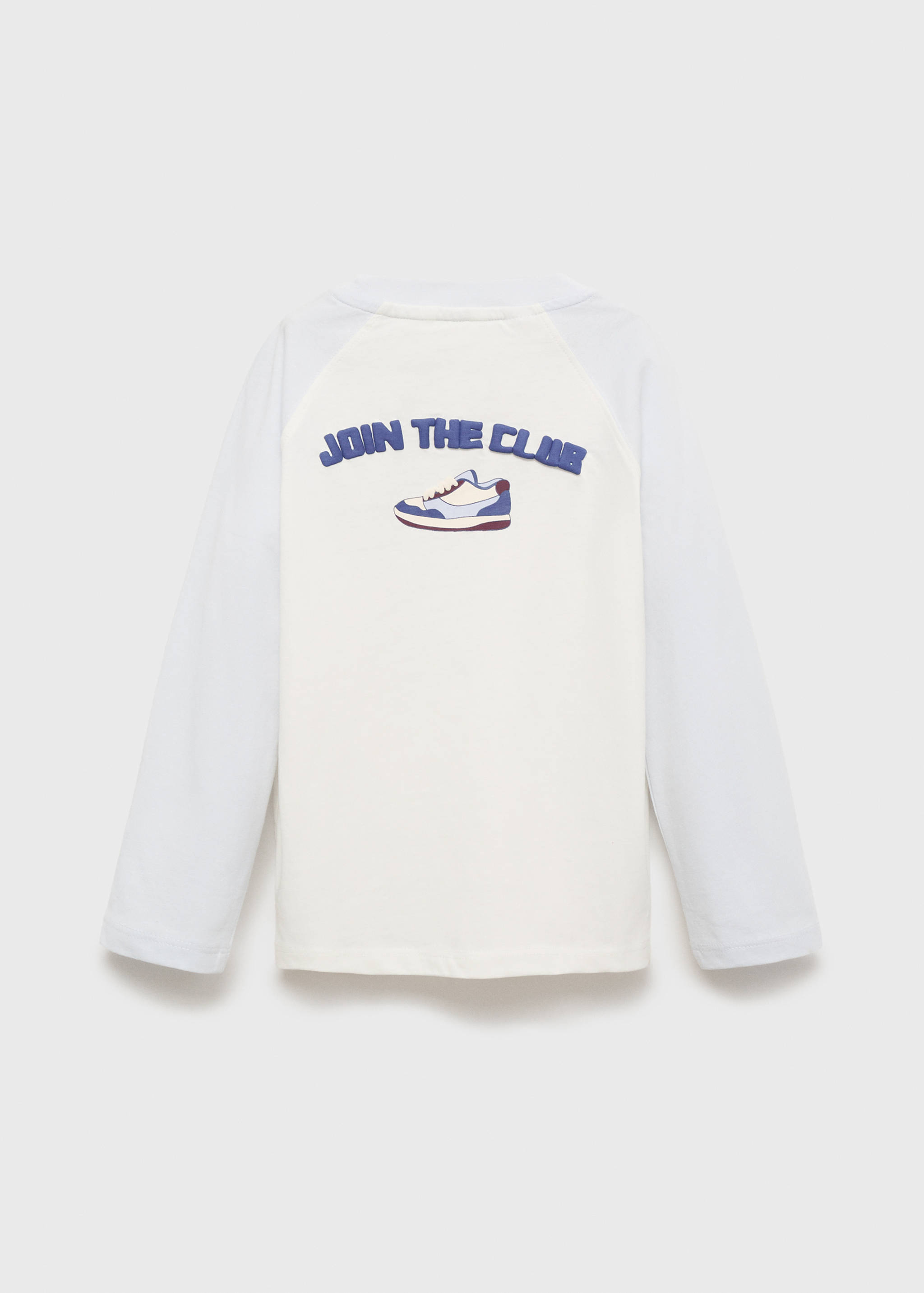 Combined printed T-shirt - Reverse of the article