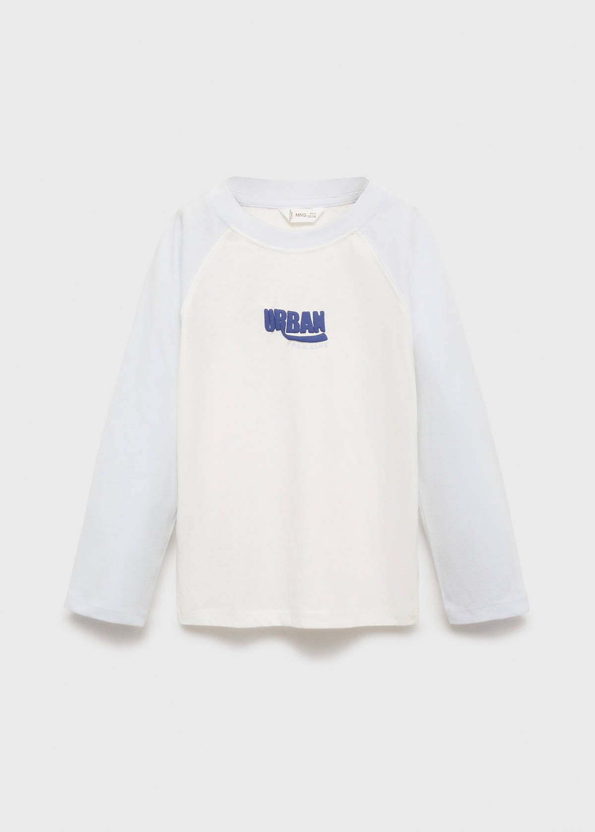 Combined printed T-shirt — Sky Blue
