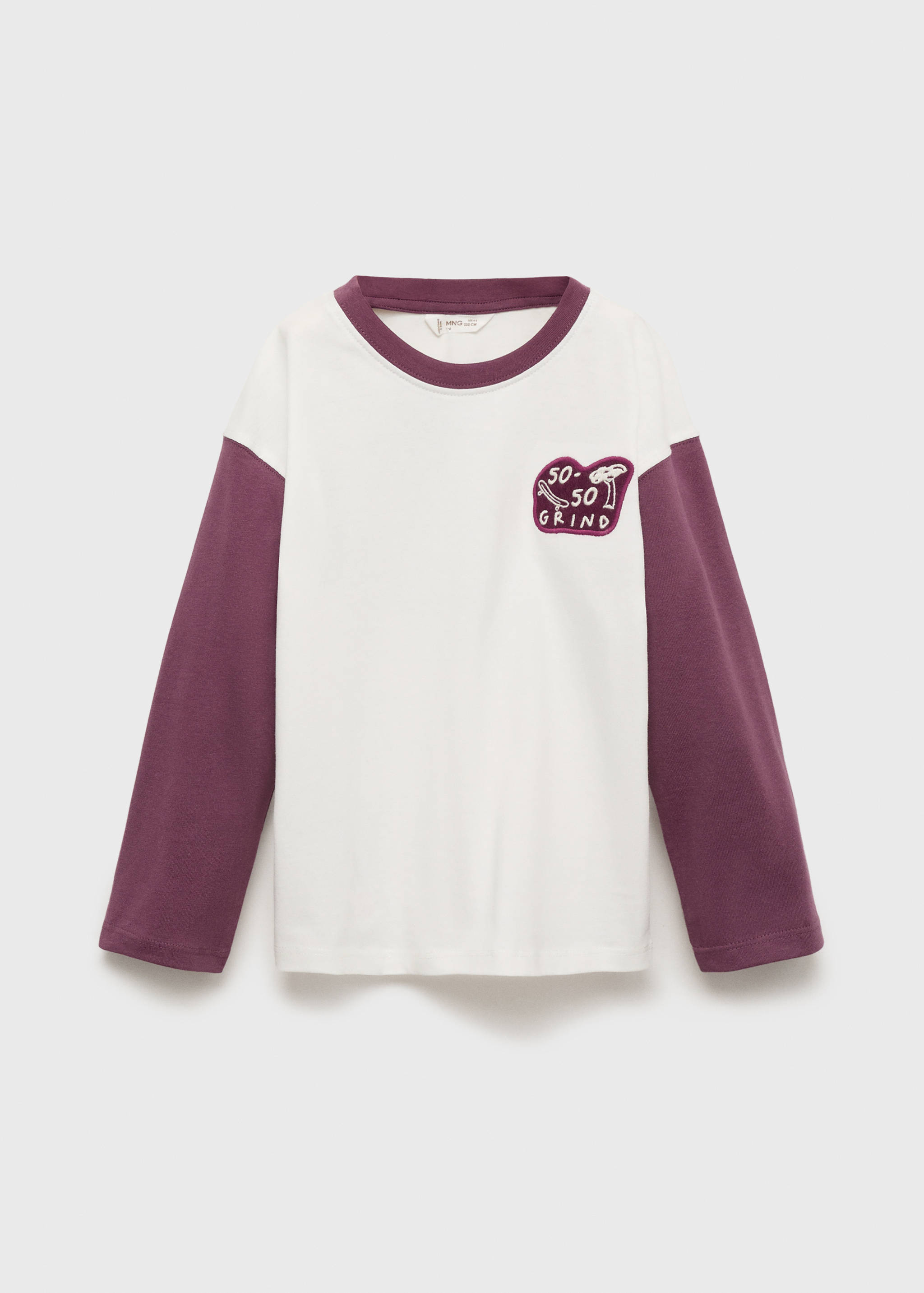 T-Shirt mit Logostickerei - Artikel ohne Model