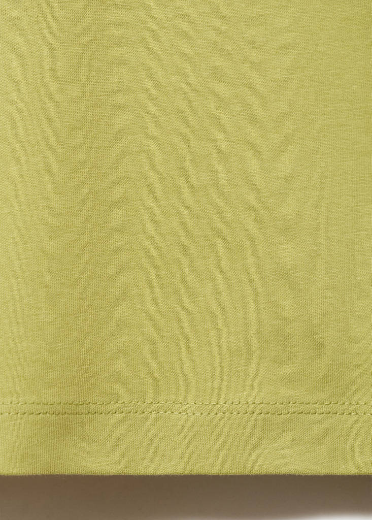 Short-sleeved printed t-shirt — Lime
