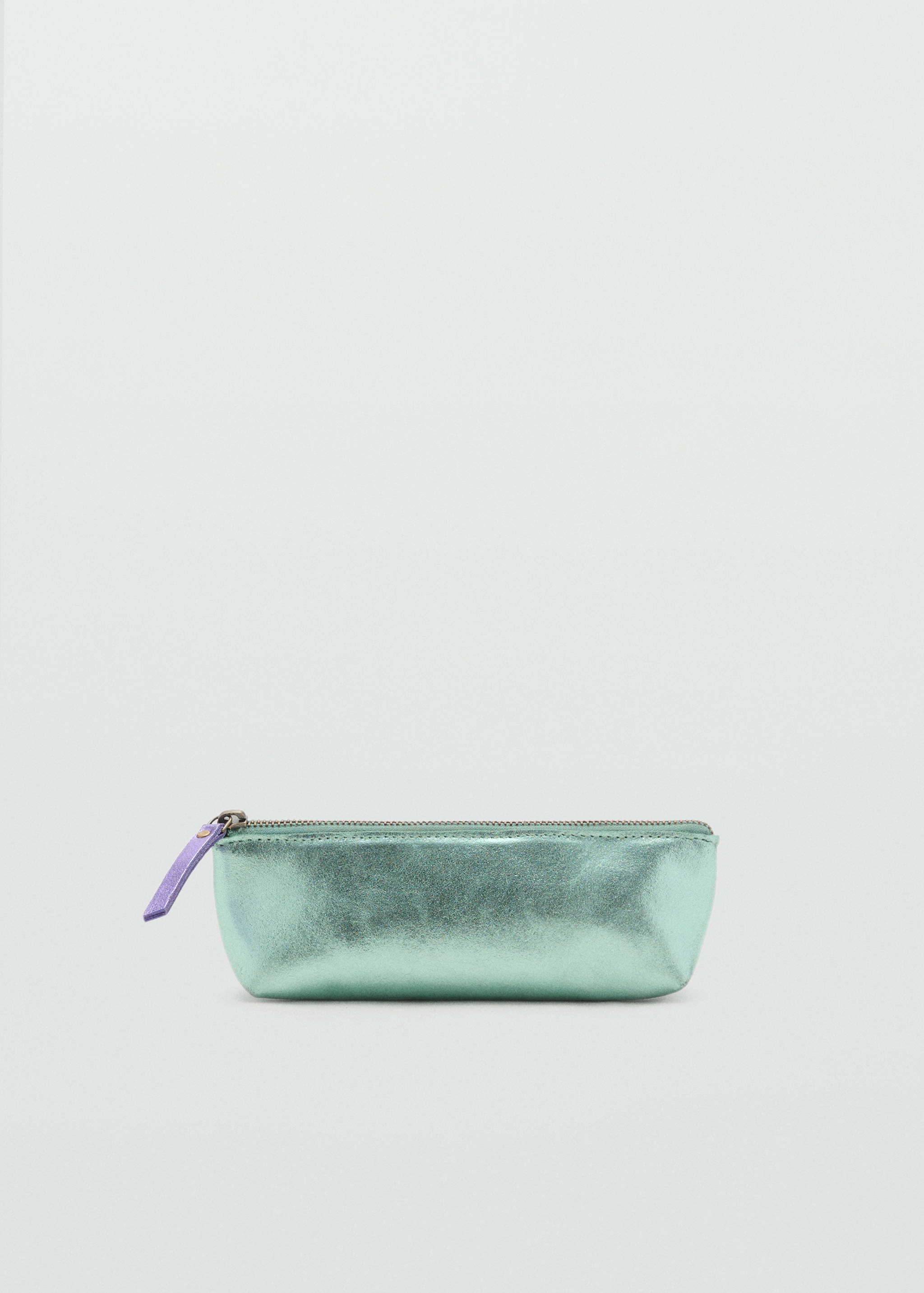 Estuche piel efecto metalizado - Artículo sin modelo