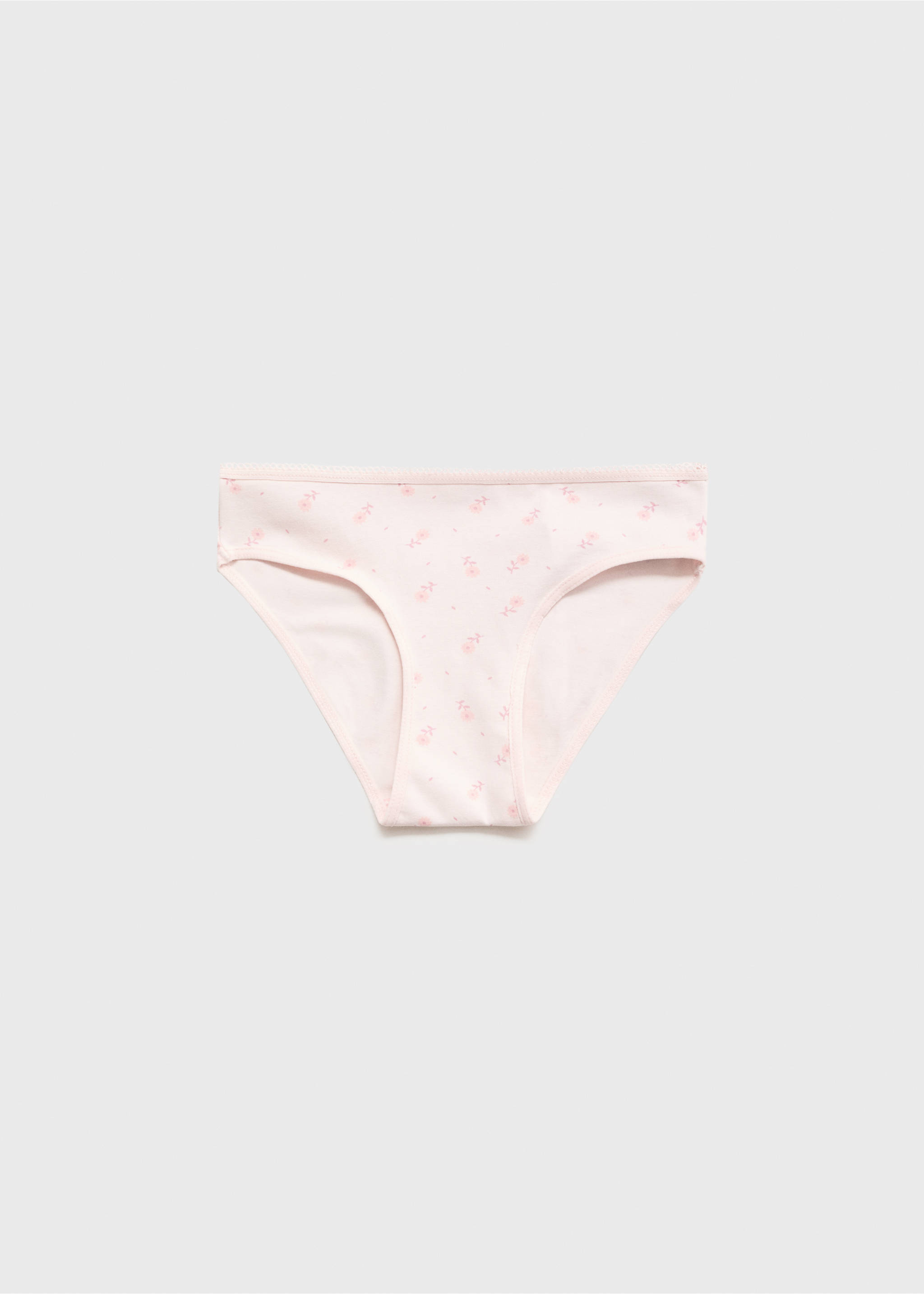 3 pack cotton panties - Details of the article 8, Pink. Ref: 17033303-00.