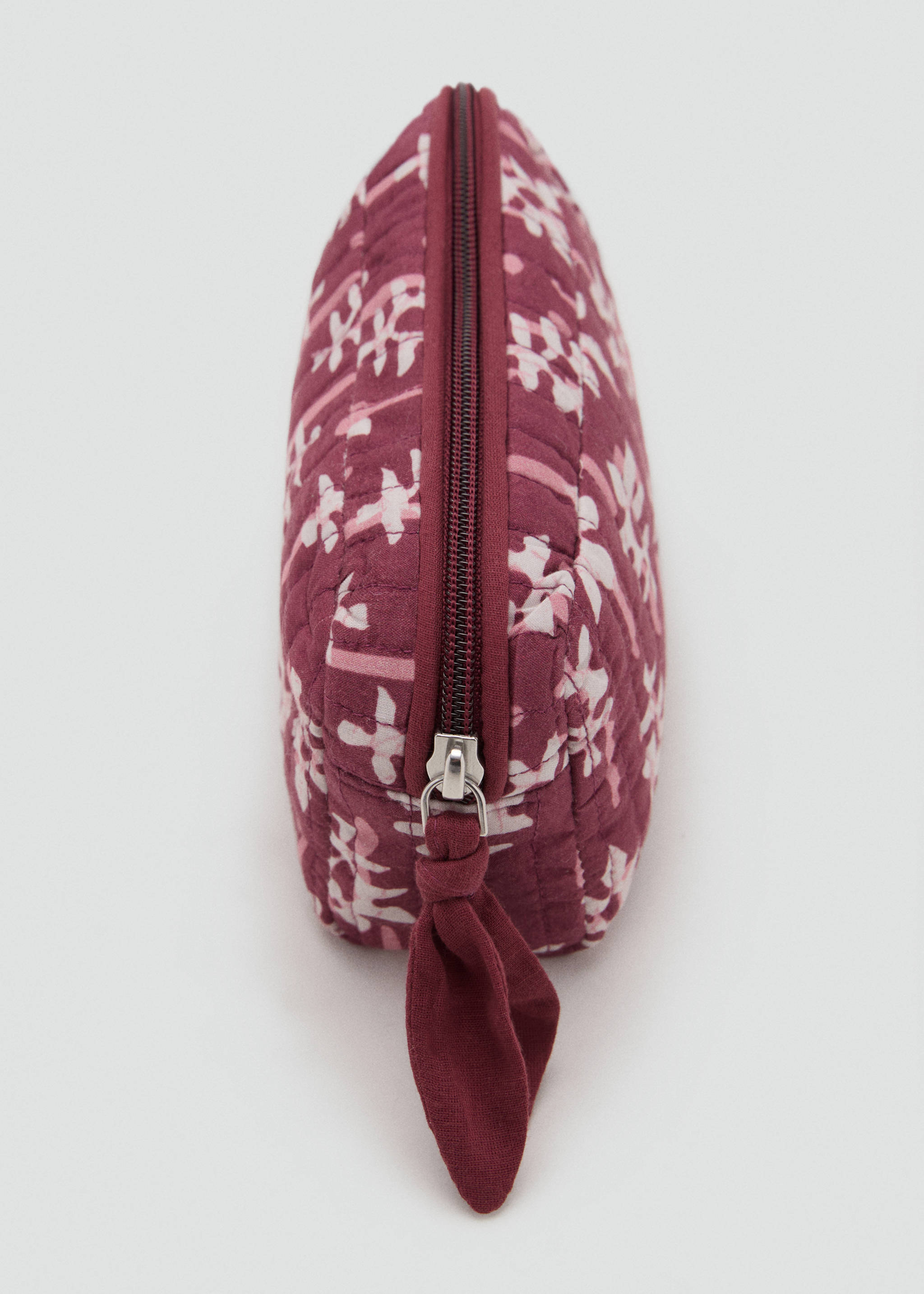 Floral-print cosmetic bag - Details of the article 1