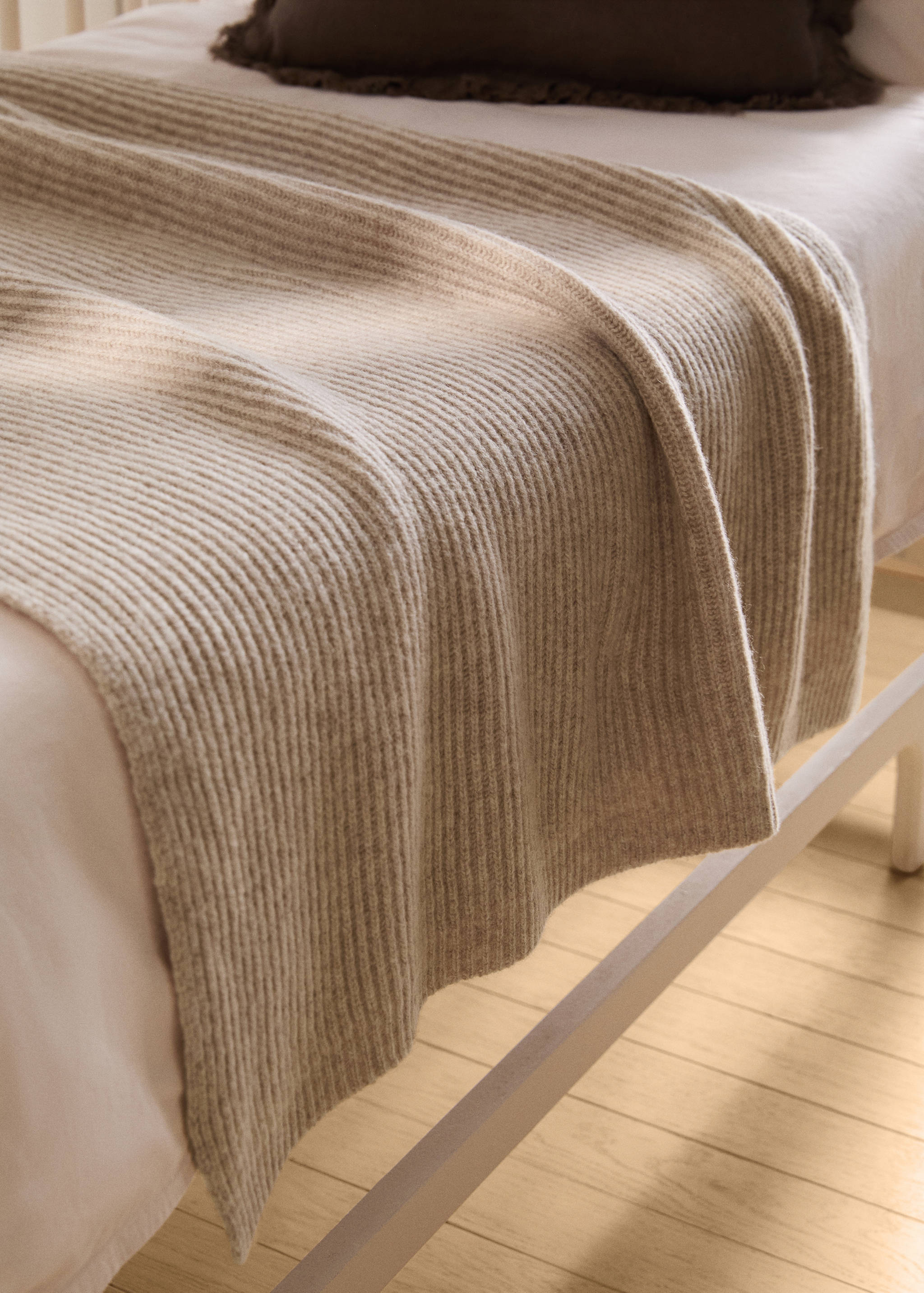 Children's cashmere wool knitted blanket - General plane