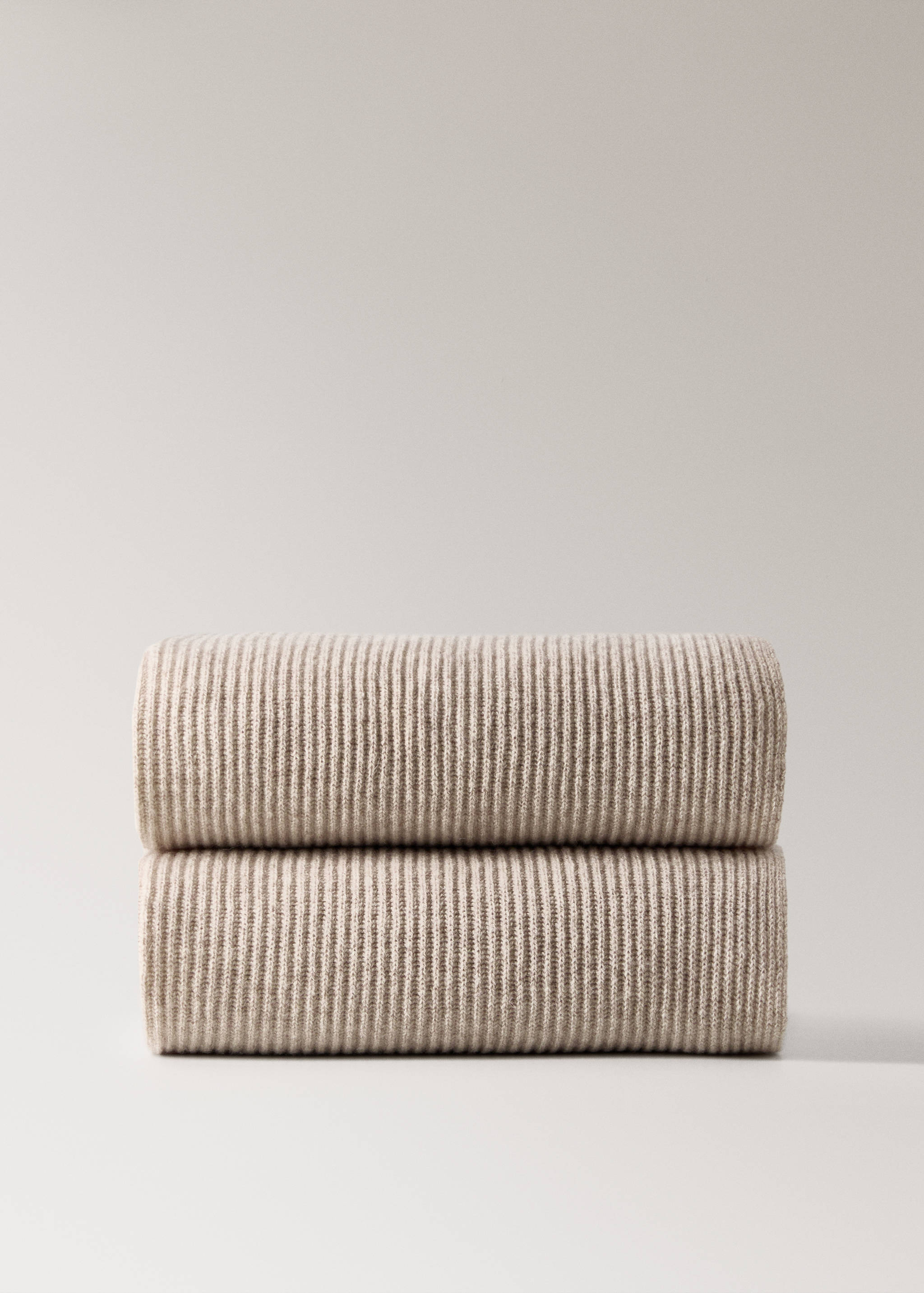 Children's cashmere wool knitted blanket - Article without model