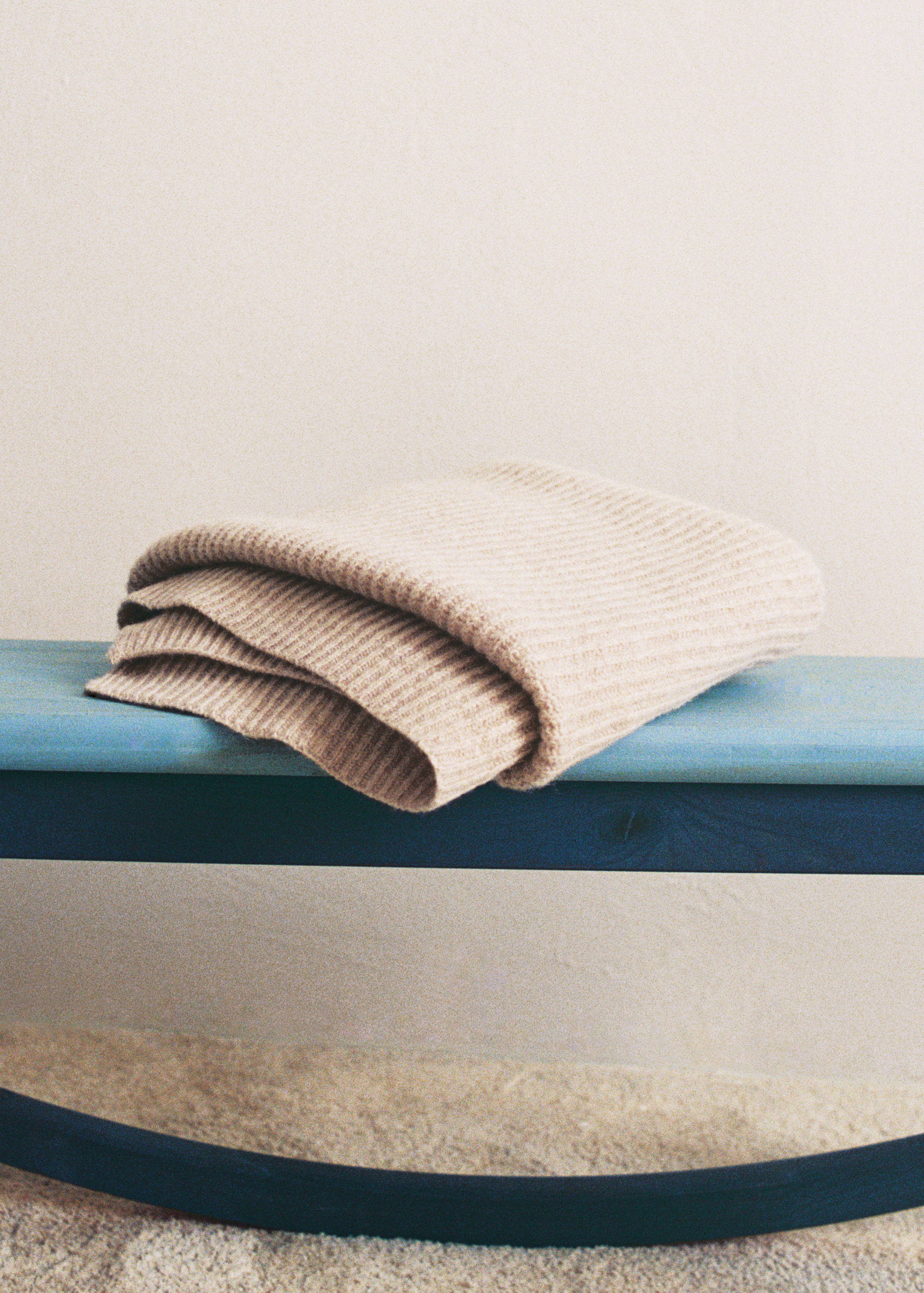 Children's cashmere wool knitted blanket - Details of the article 5