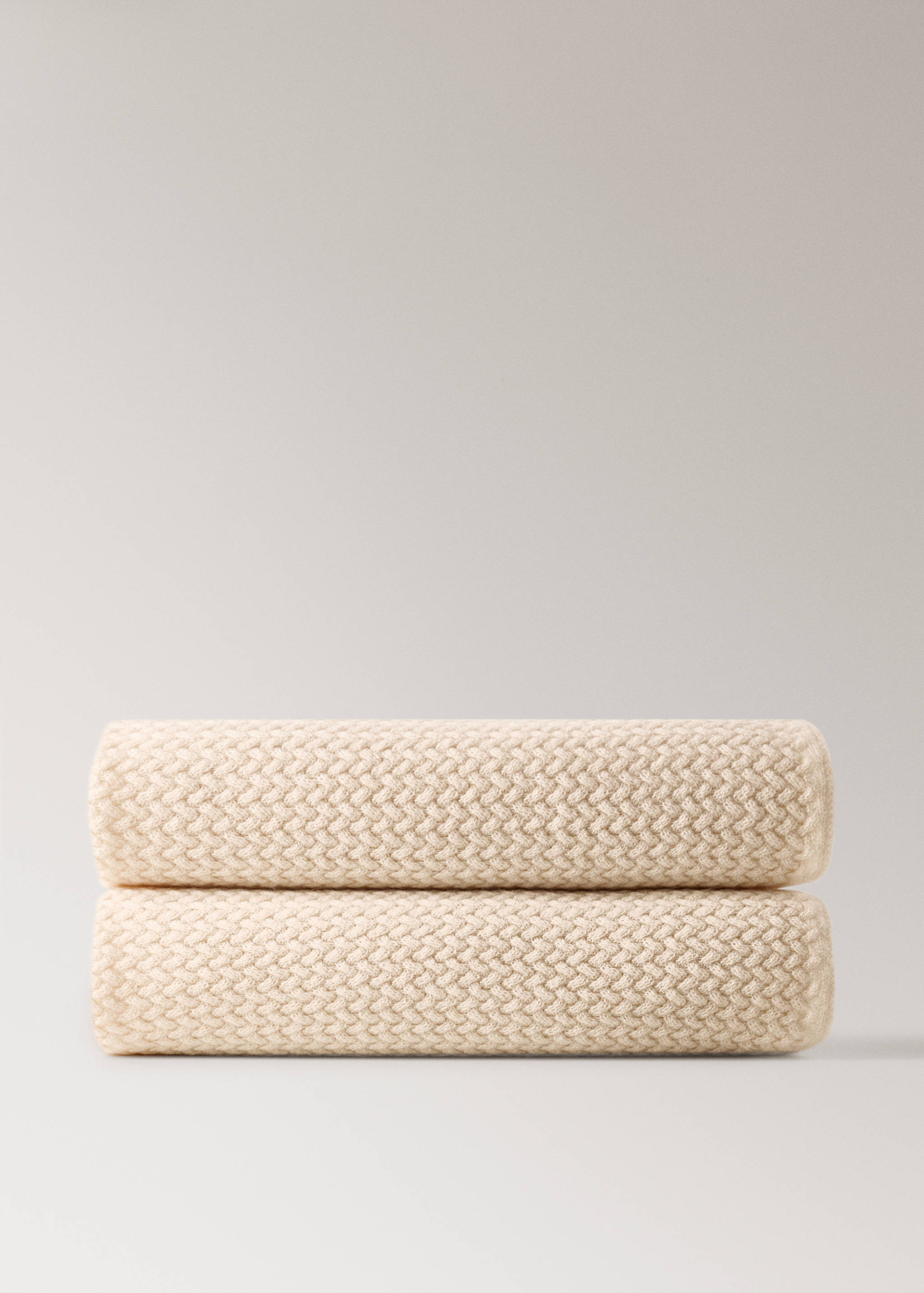 Manta infantil lana cashmere punto - Artículo sin modelo