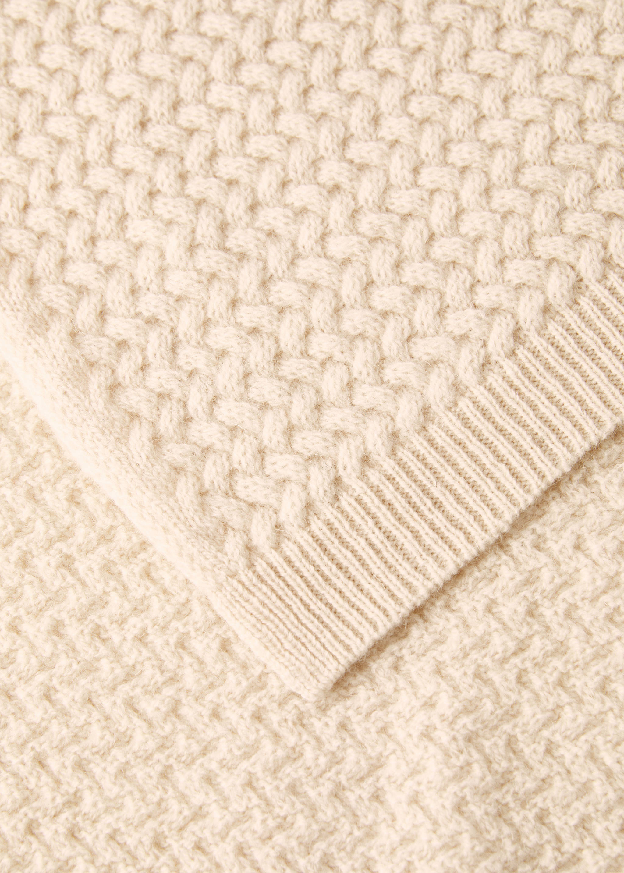 Manta infantil lana cashmere punto - Detalle del artículo 1