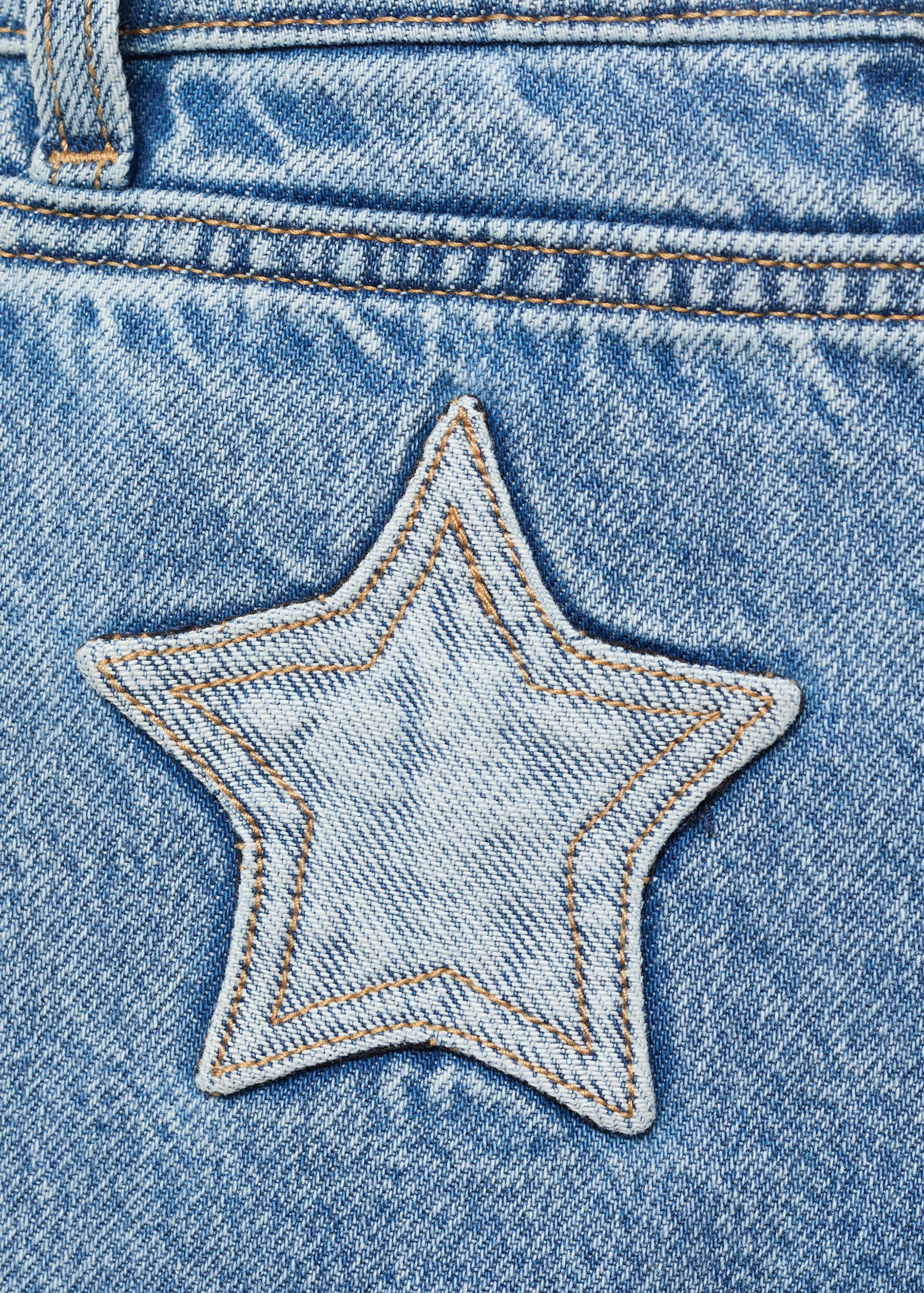 Straight cotton jeans - Details of the article 0