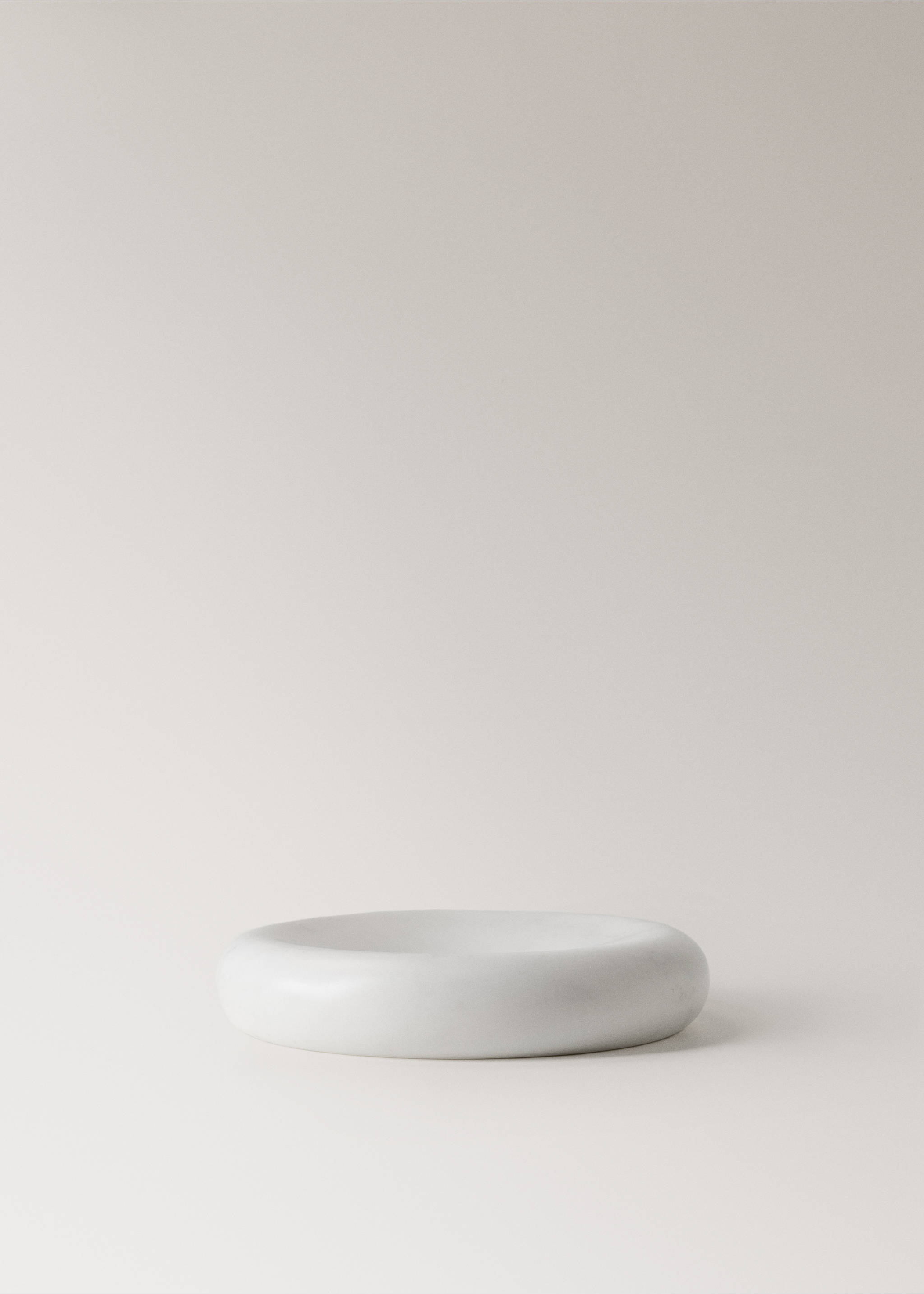 Medium marble tray - Article without model, White. Ref: 17033801-00.