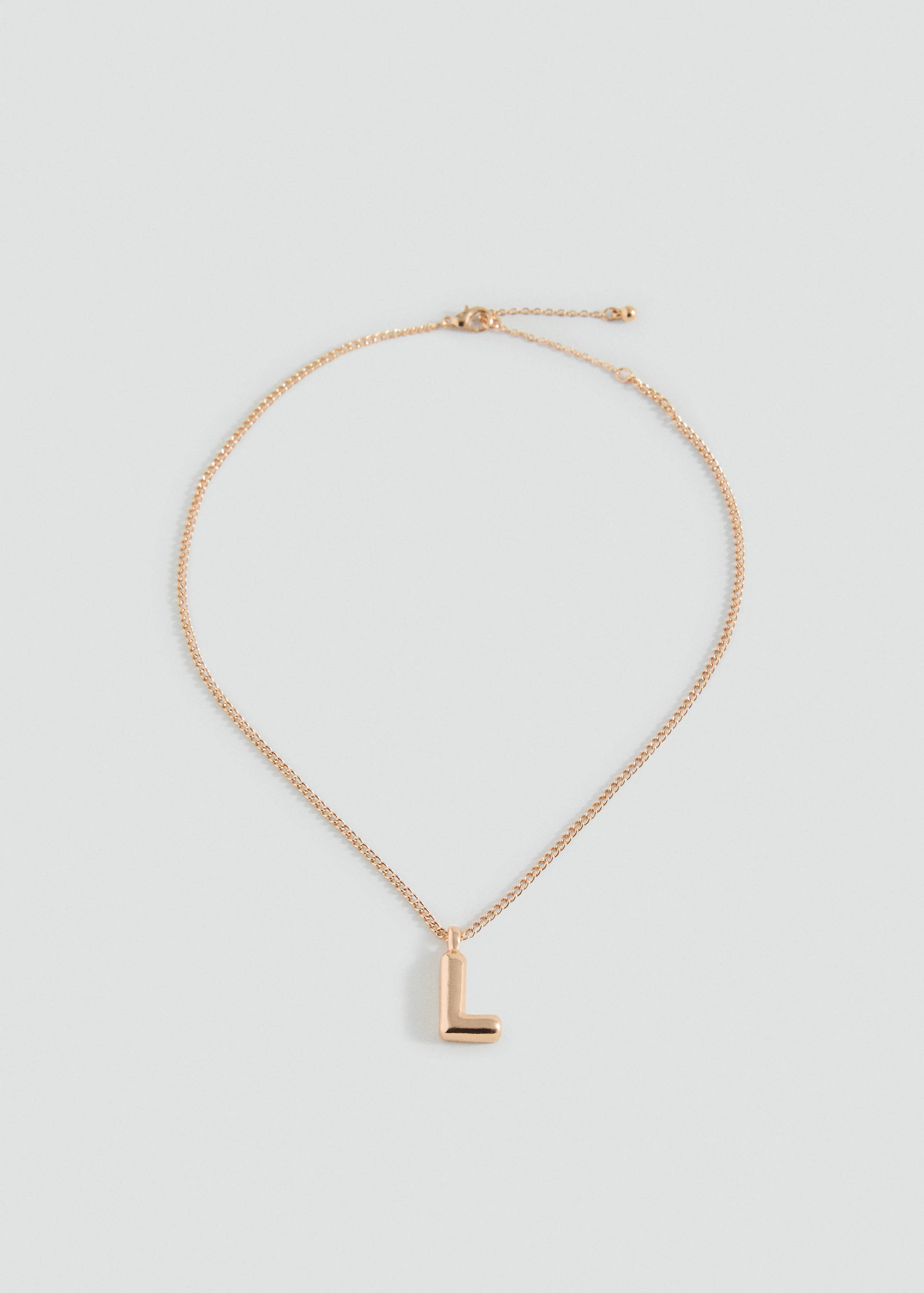 Letter Pendant Necklace - Article without model