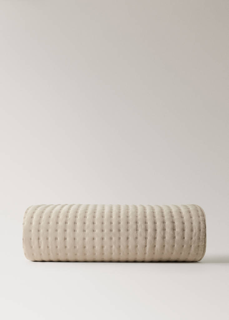 Steppdecke mit weicher Haptik für 130/150 cm Bett — Beige