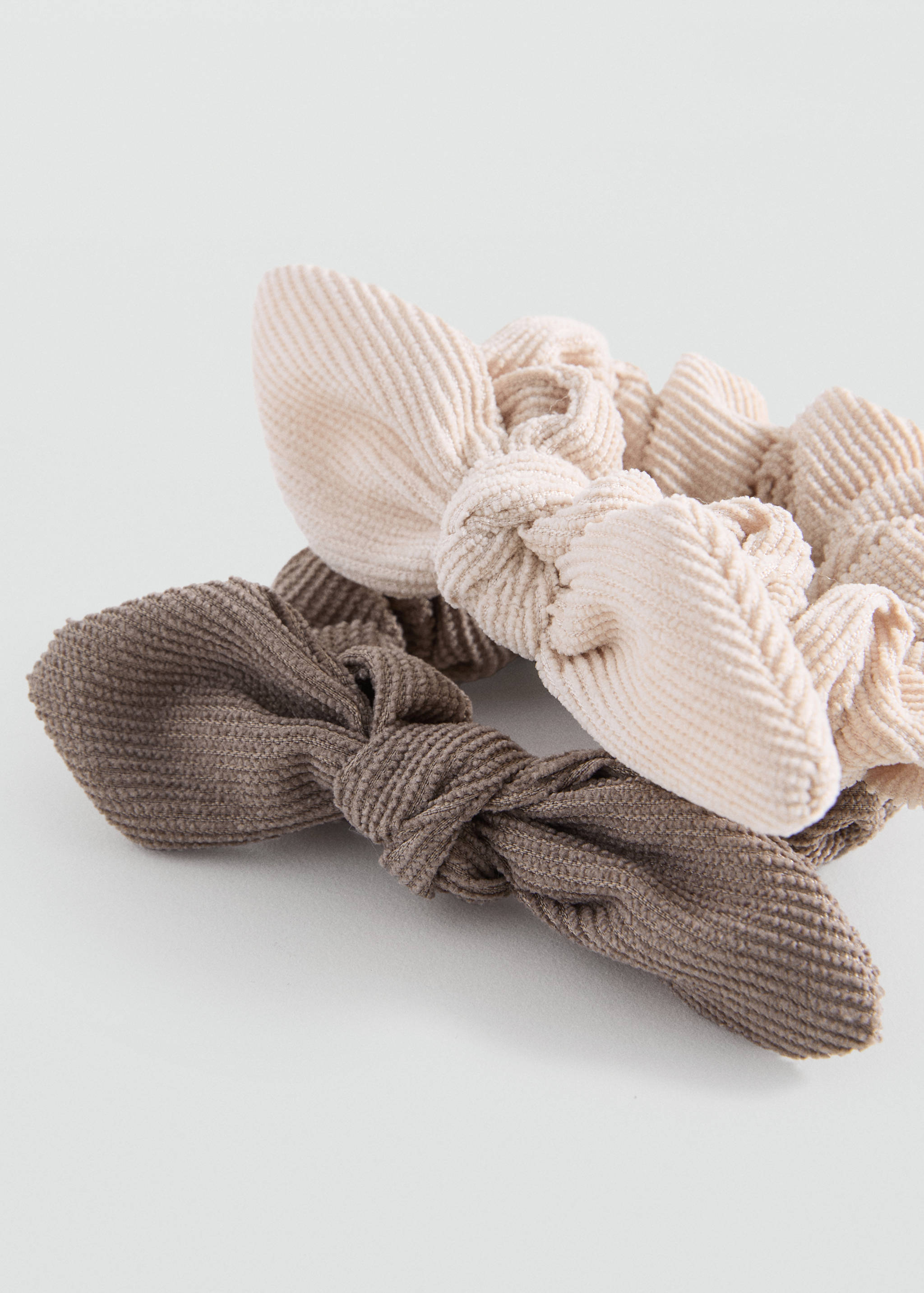 2 hair tie pack - Medium plane